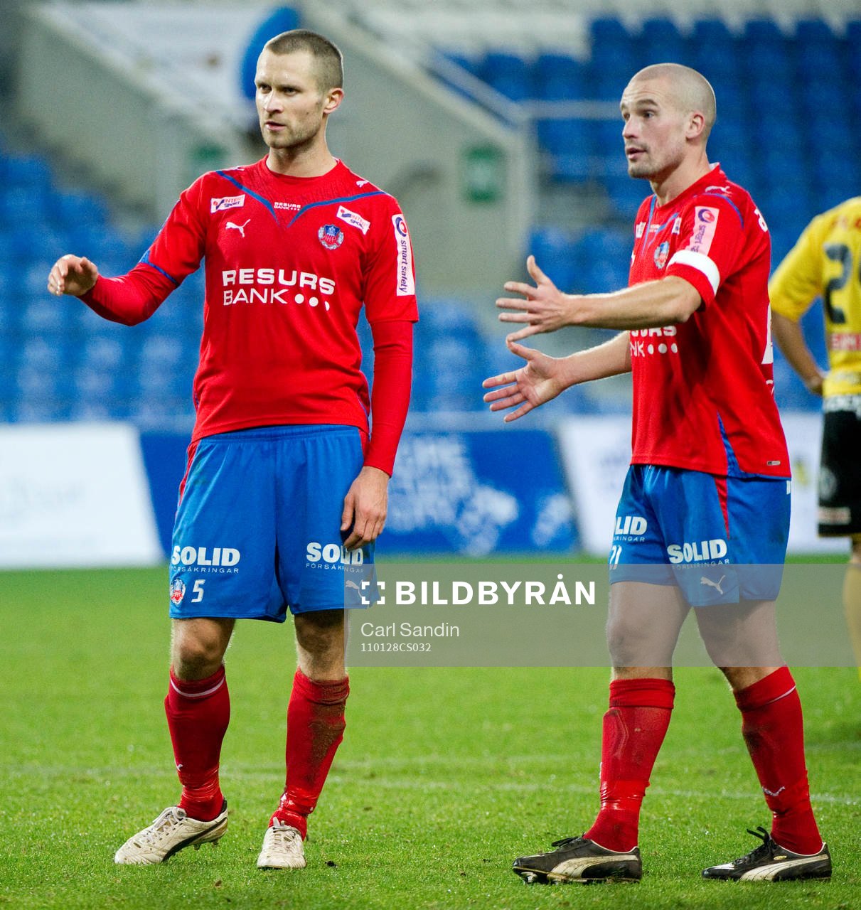 Rachid Bouaouzan, Hannu Patronen, Christoffer Andersson,