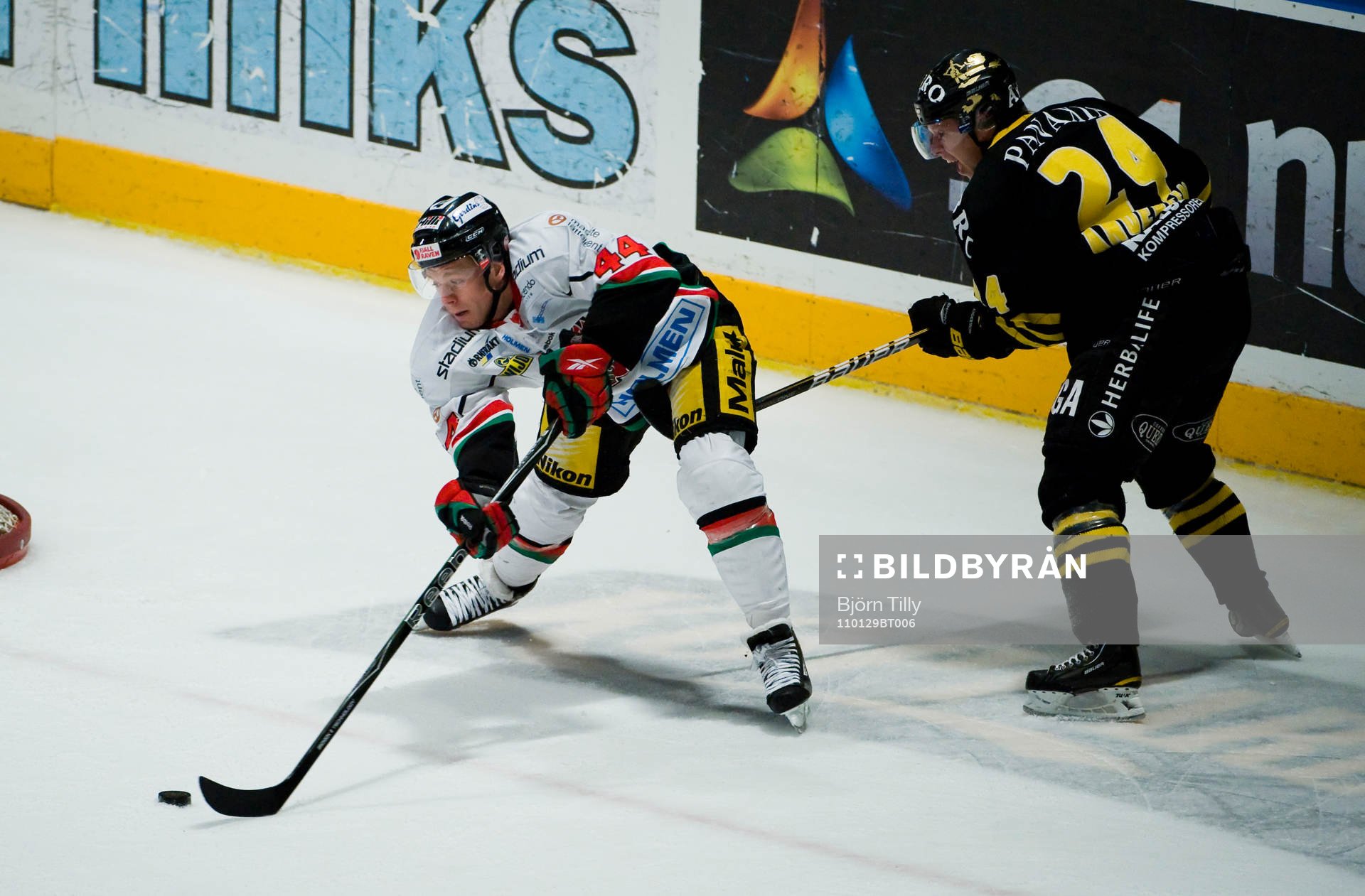 Nicklas Danielsson, Modo och Johan Andersson, AIK