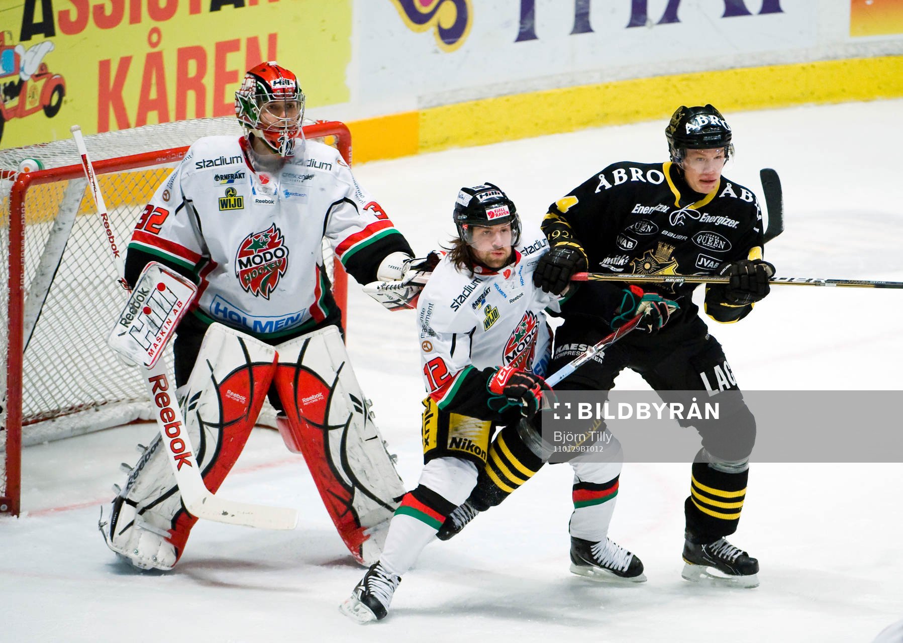 Tuomas Tarkki, målvakt, Daniel Josefsson, Modo och Patric