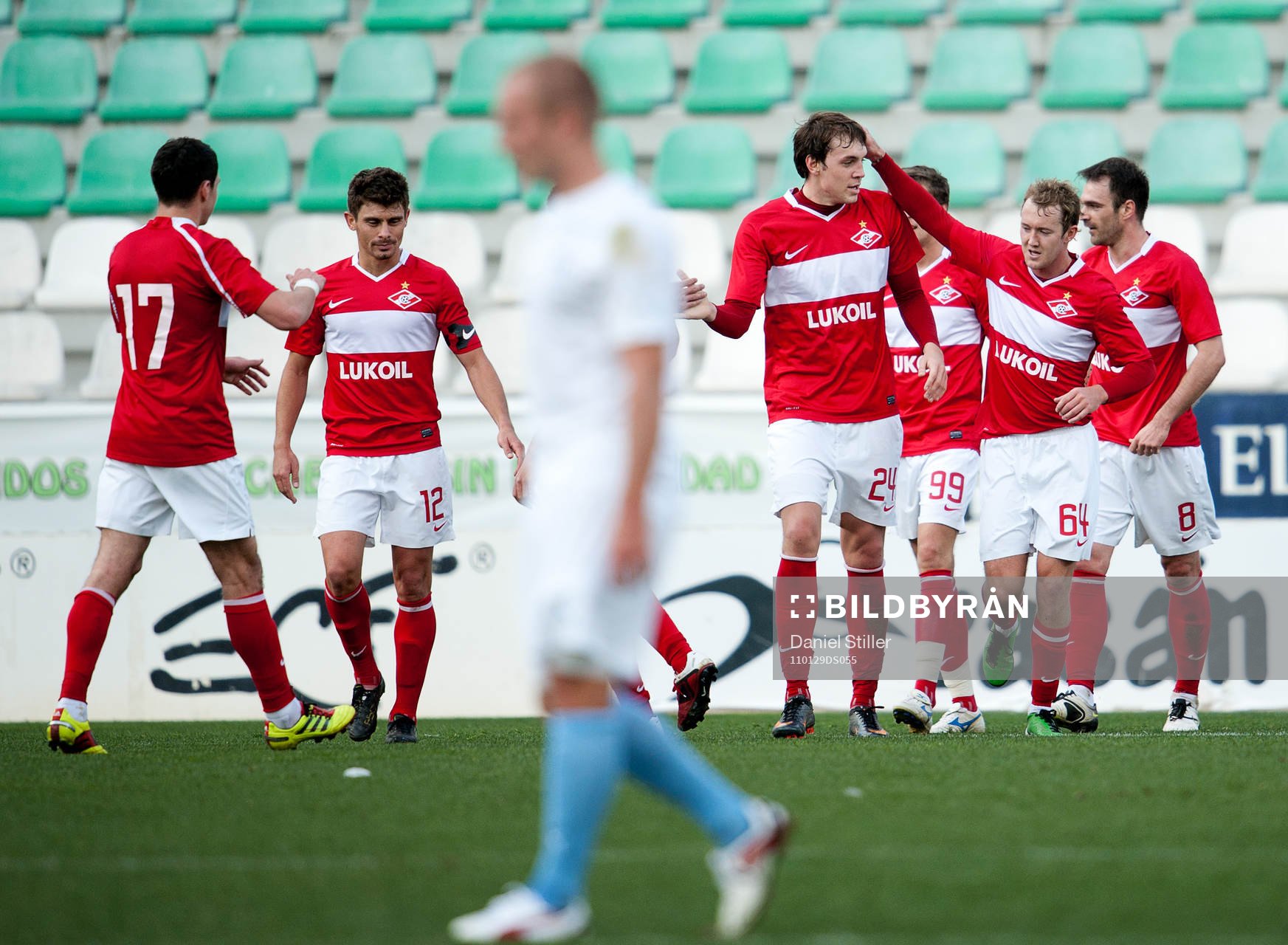 Artem Dzuyba, Spartak Moskva, jubel