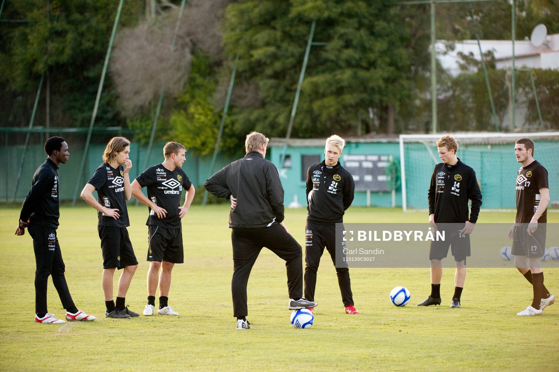  Amadiya Rennie, Daniel Nordmark, Joel Johansson, Johan Larsson, Oscar Hiljemark, James Keene, Elfsborg.