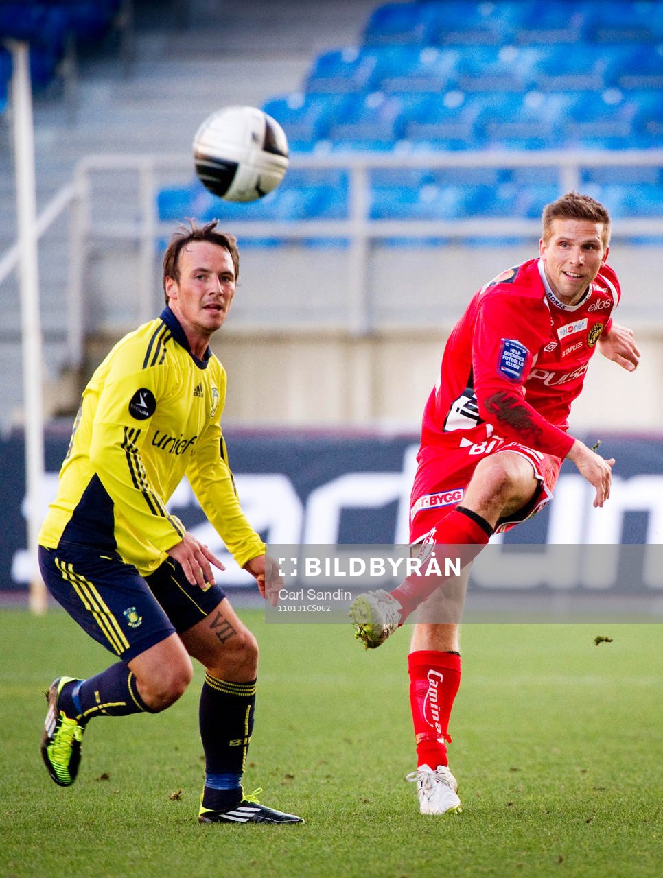 Mike Jensen, Bröndby och Anders Svensson, Elfsborg