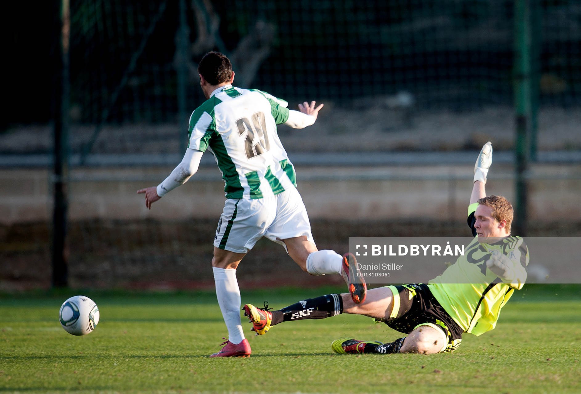 Markus Sandberg, målvakt IFK Göteborg, Lucas Perez