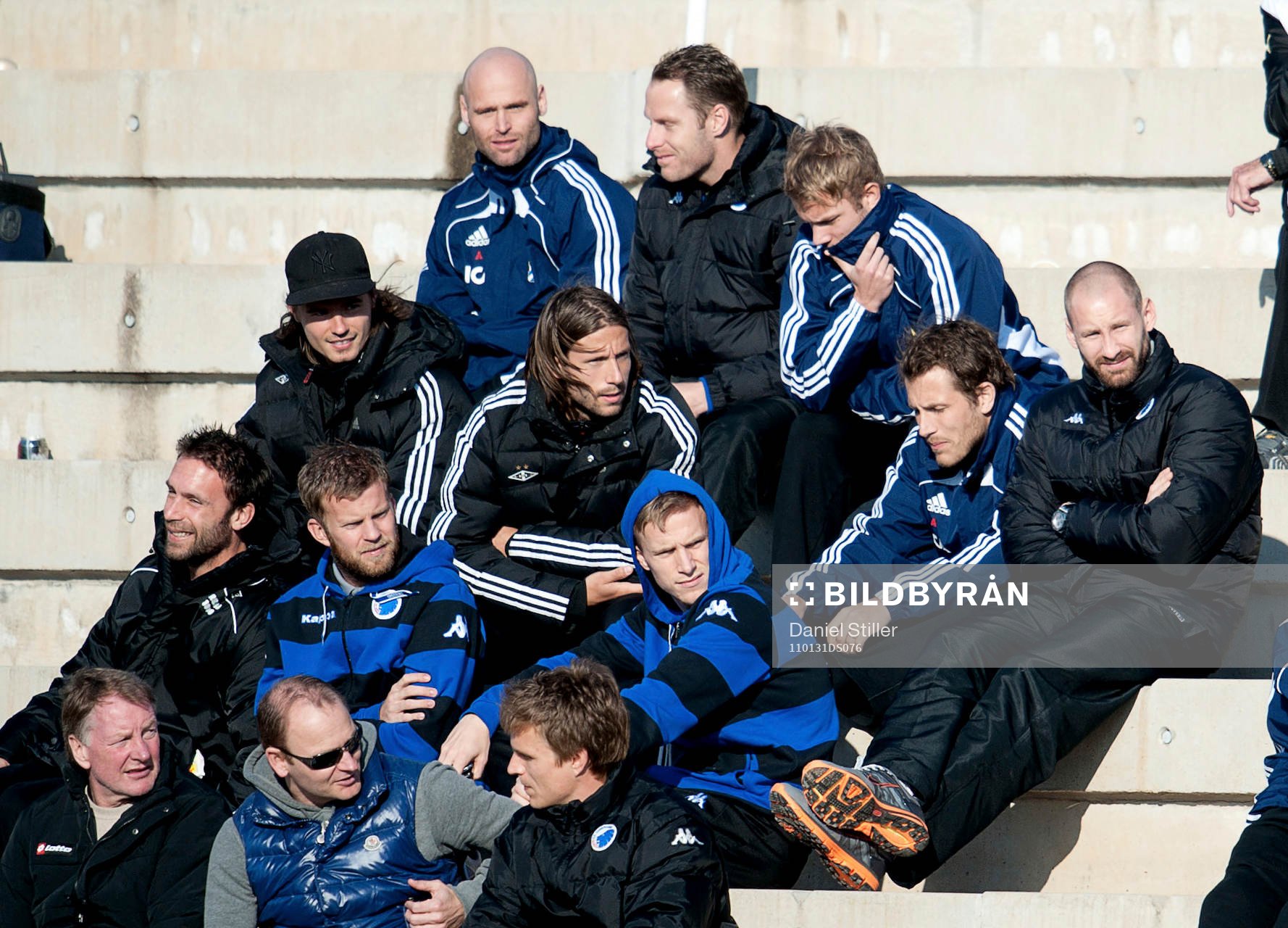 Mikael Antonson, Oscar Wendt, Johan Wiland, Mikael Lustig,