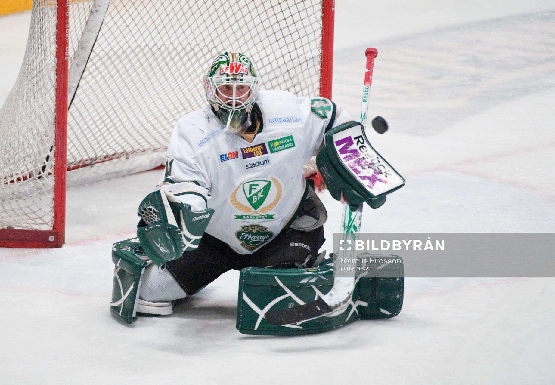 Christopher Nihlstorp, målvakt Färjestad