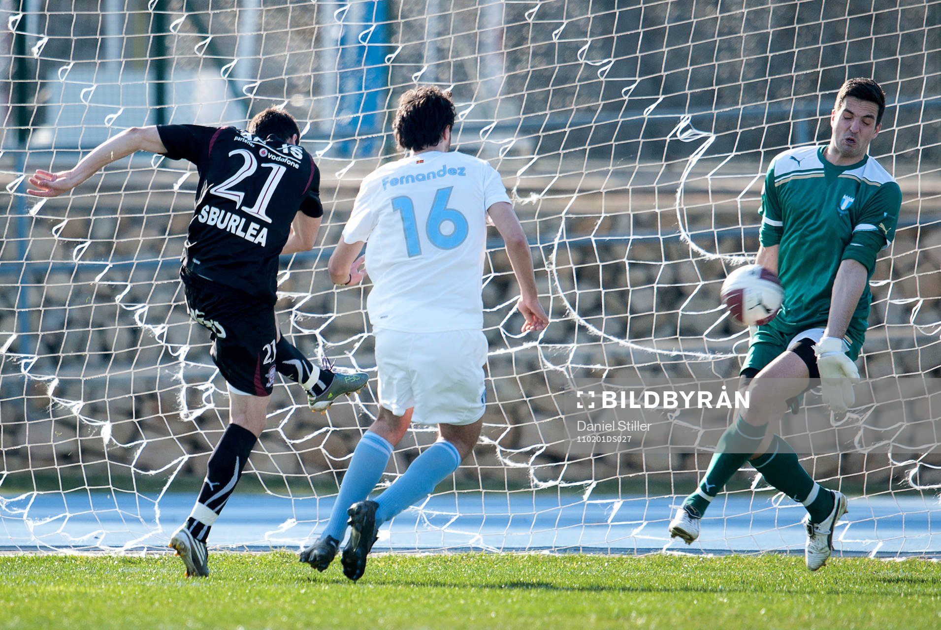 Yago Fernadez, Dusan Melicharek, målvakt Malmö FF, Sabrom