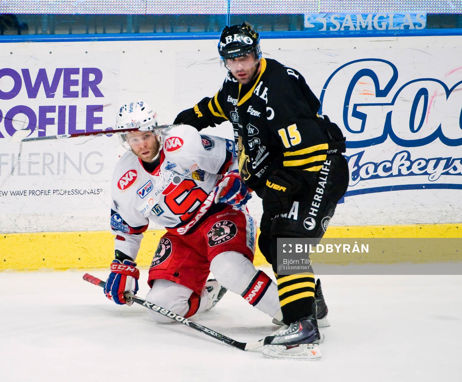 Robert Carlsson, Södertälje och Rastislav Pavlikovski, AIK