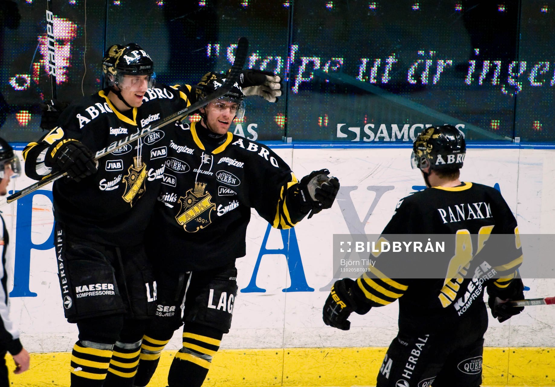 Patrik Nemeth och Oscar Steen, glädje, jubel