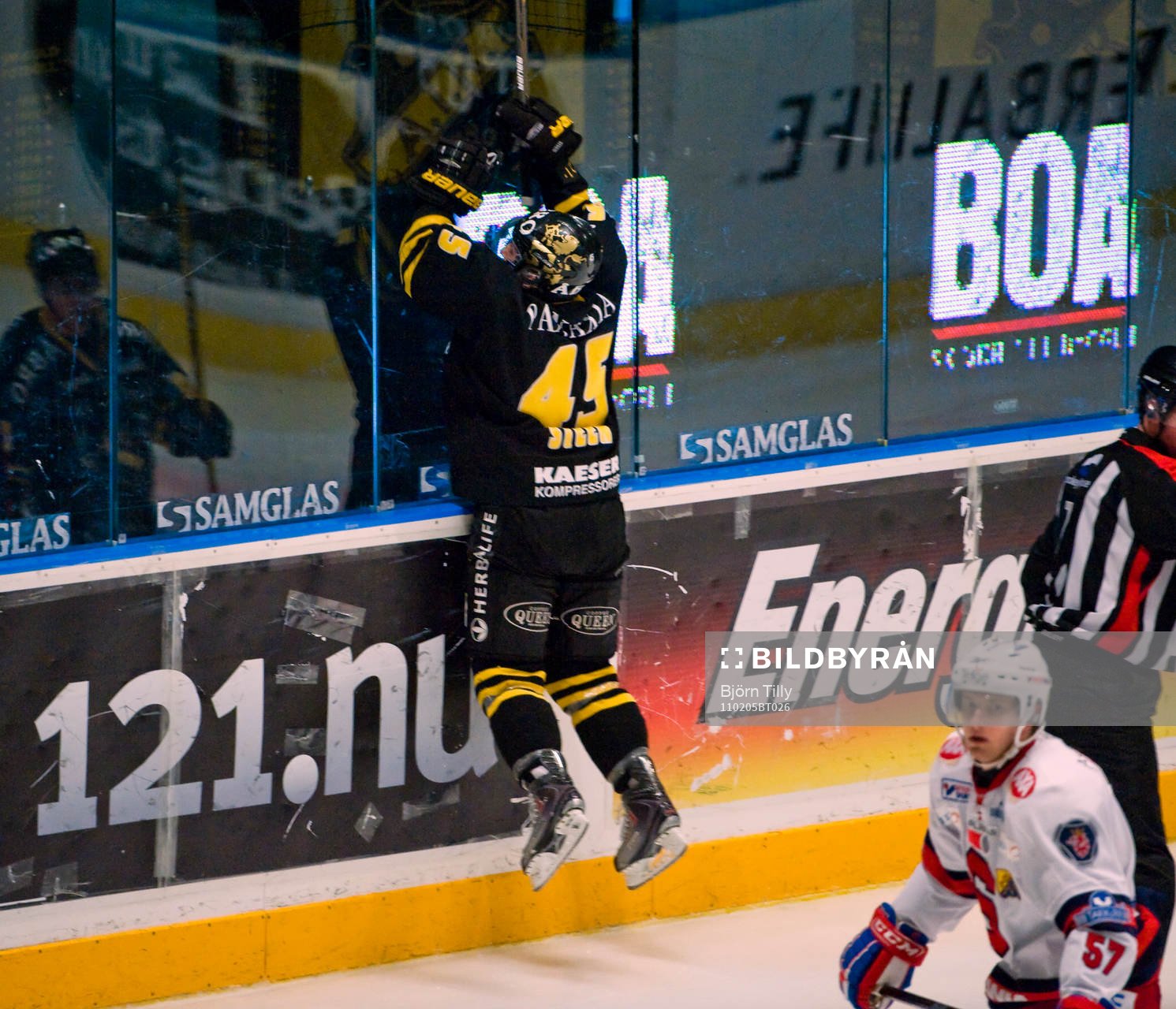Oscar Steen, AIK. glädje, jubel
