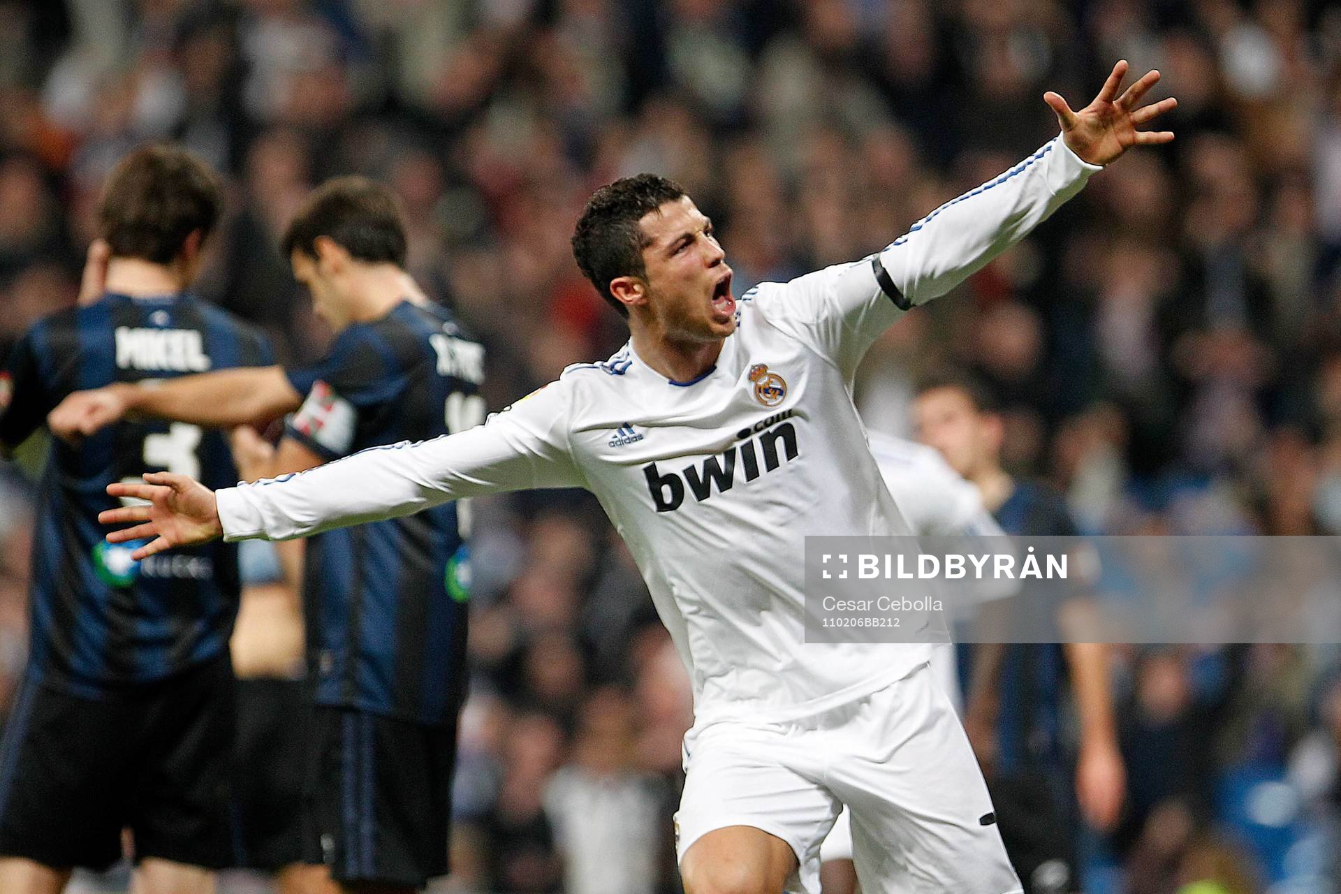 Cristiano Ronaldo, Madrid (Jubel)