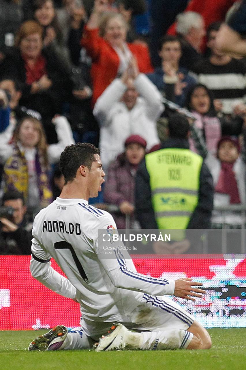 Cristiano Ronaldo, Madrid (Jubel)