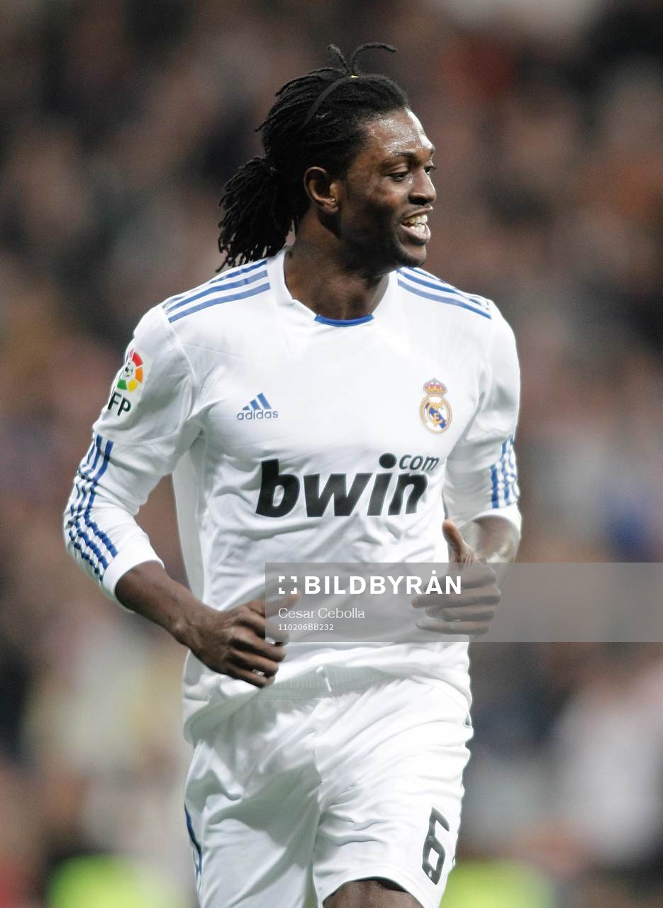 Emmanuel Adebayor, Madrid (Jubel)