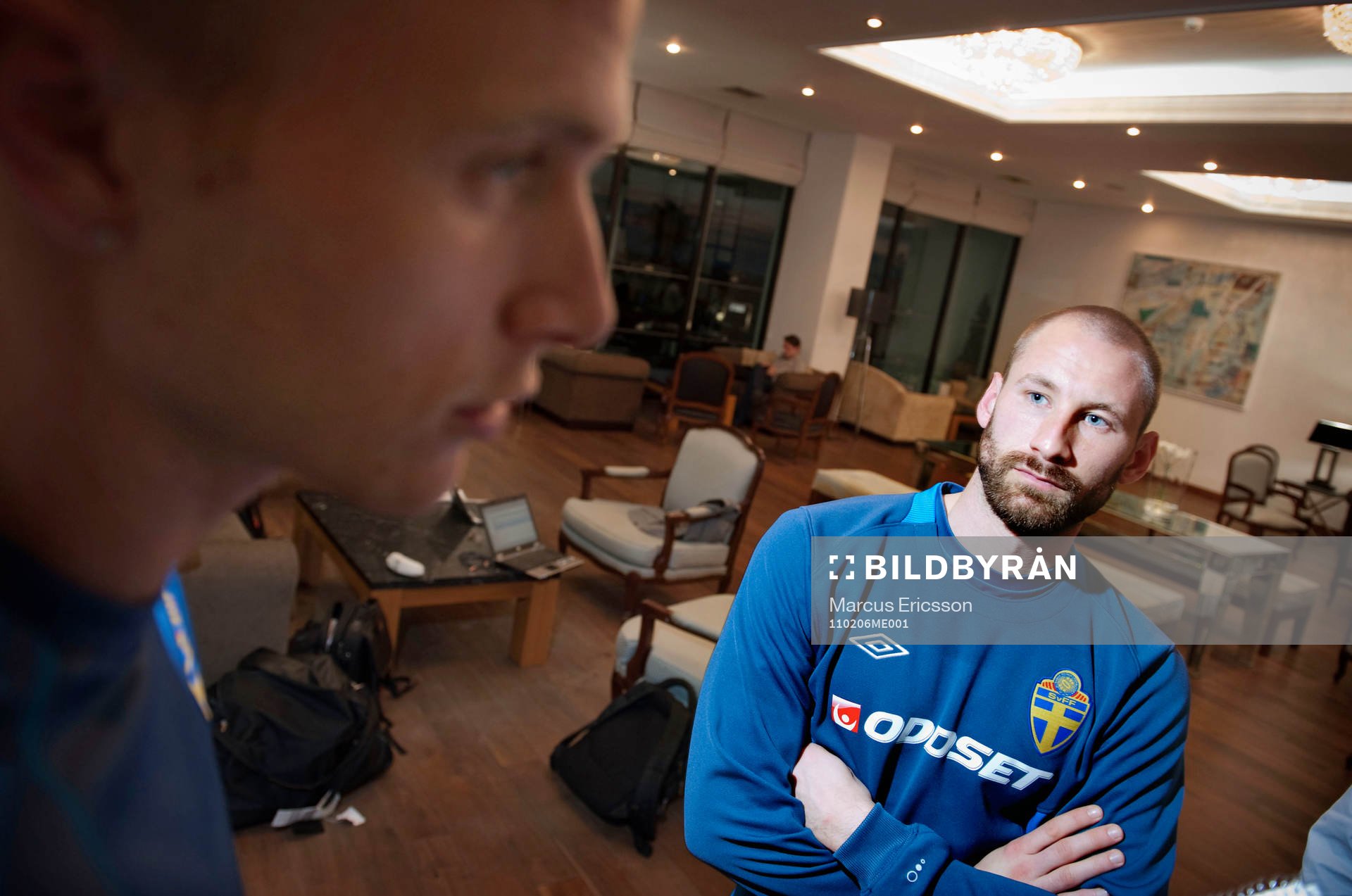 Oscar Wendt och Johan Wiland, målvakt