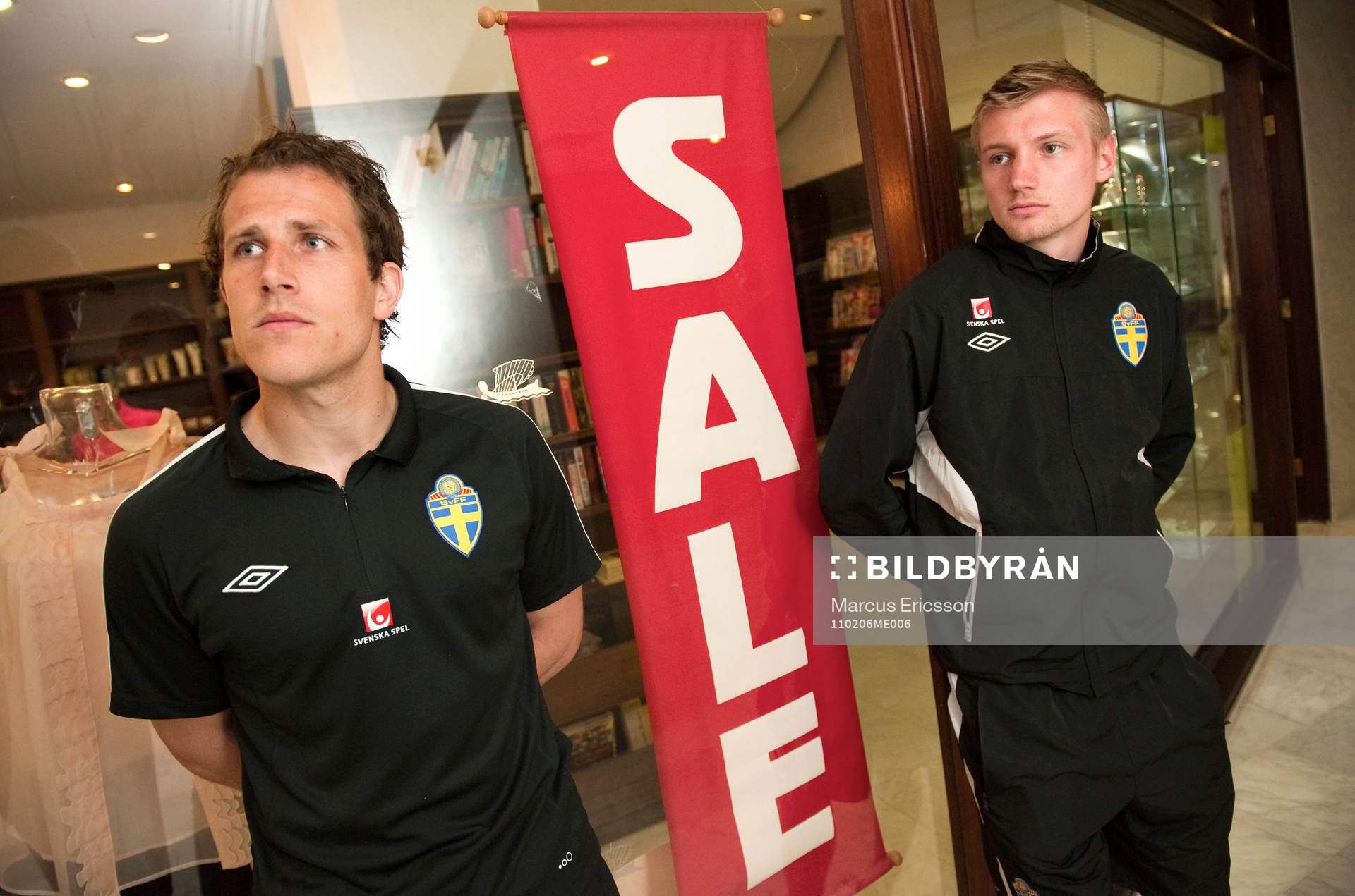 Tobias Hysén och Sebastian Eriksson