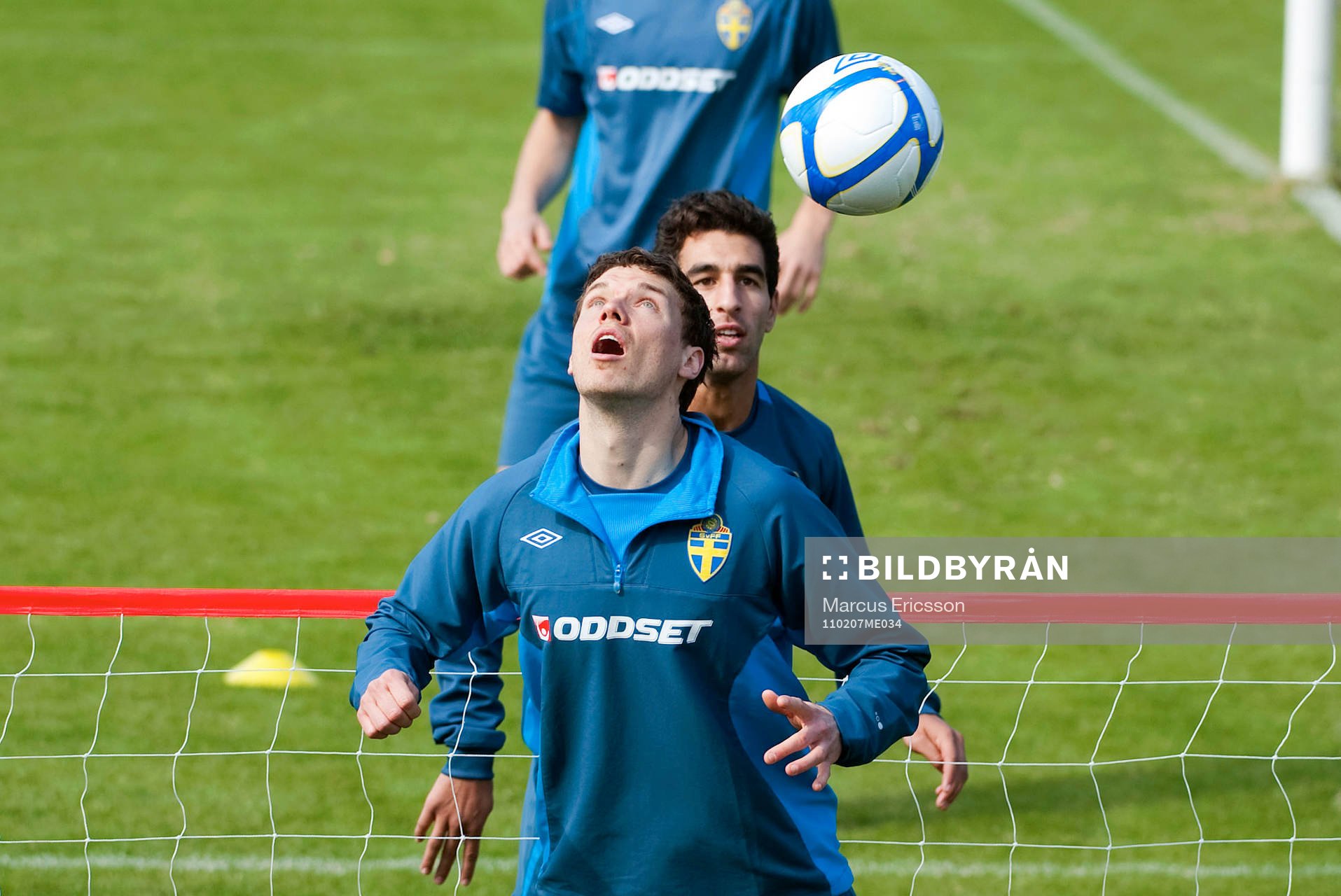 Marcus Berg och Jimmy Durmaz