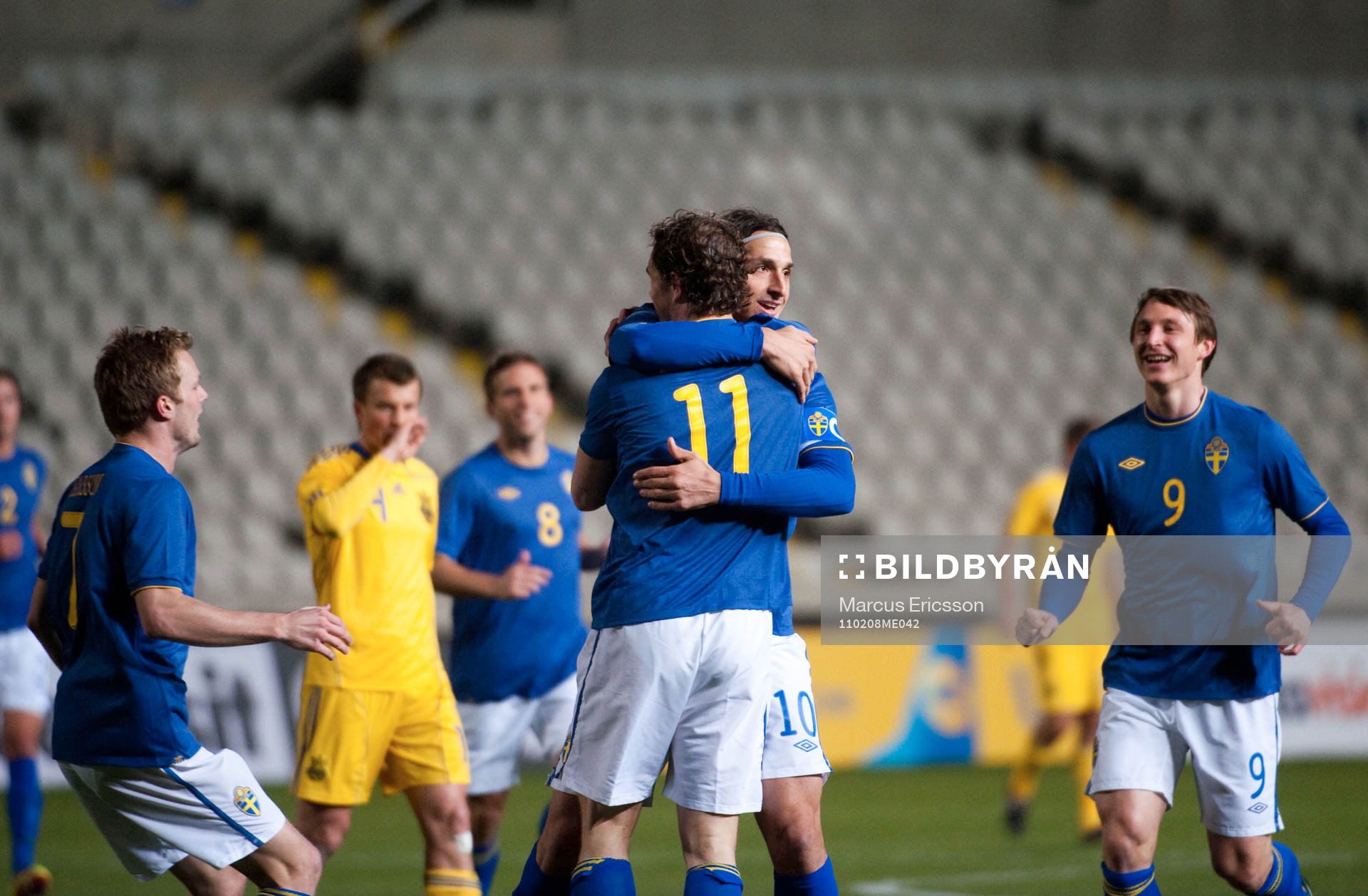 Zlatan Ibrahimovic, Sverige, glädje, jubel