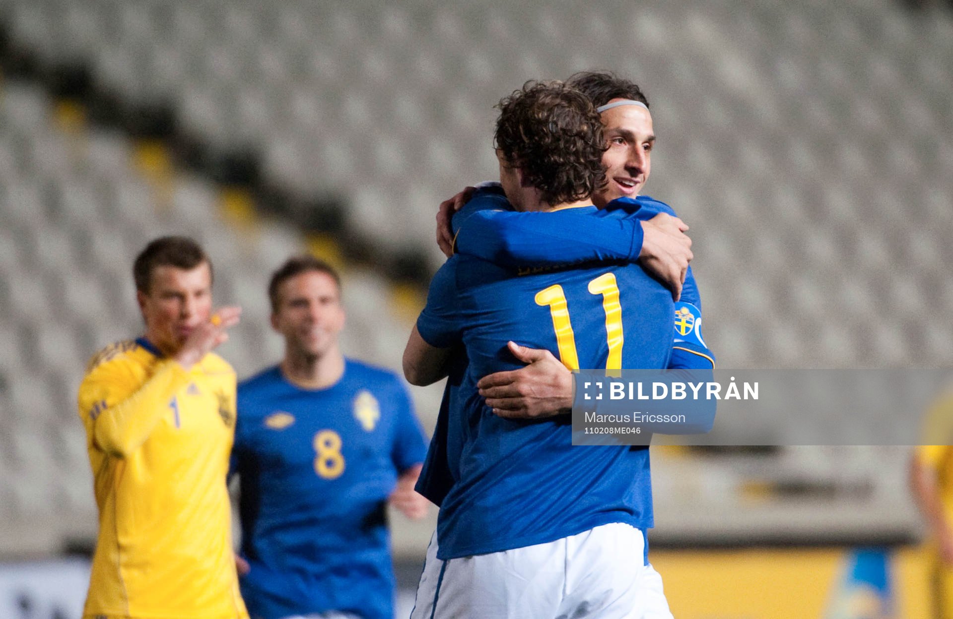 Zlatan Ibrahimovic, Sverige, glädje, jubel