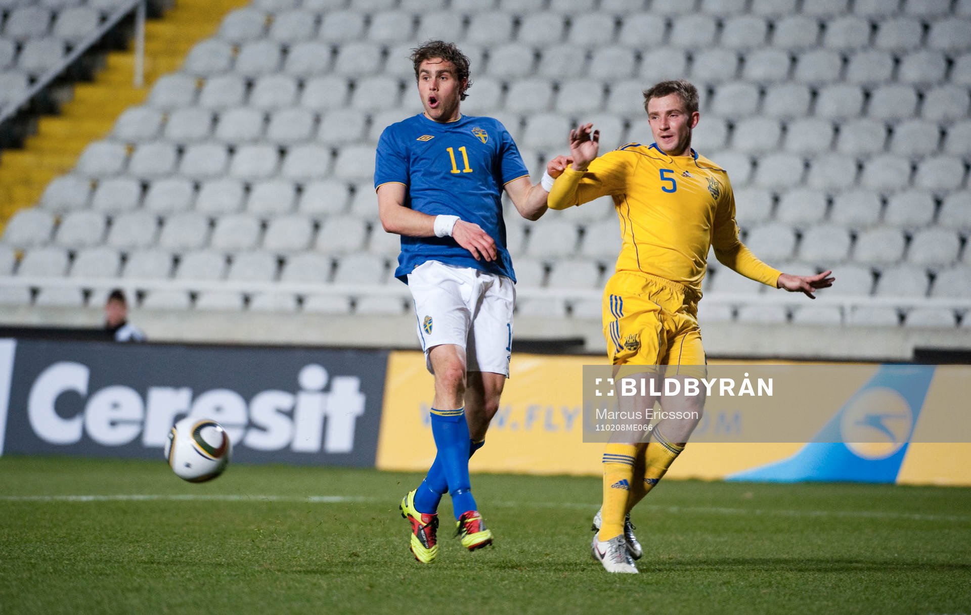 Johan Elmander, Sverige