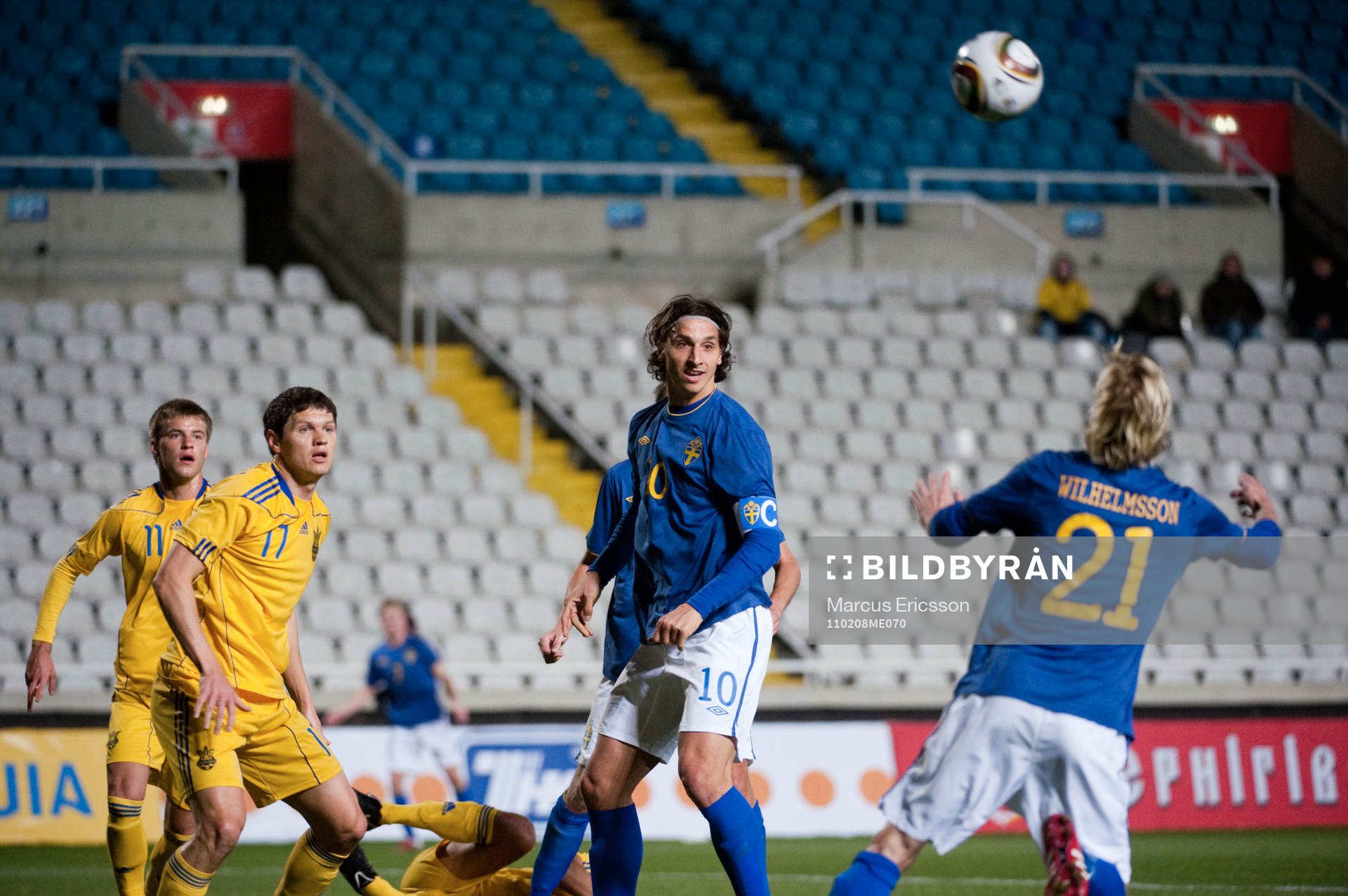 Zlatan Ibrahimovic, Sverige och Christian Wilhelmsson