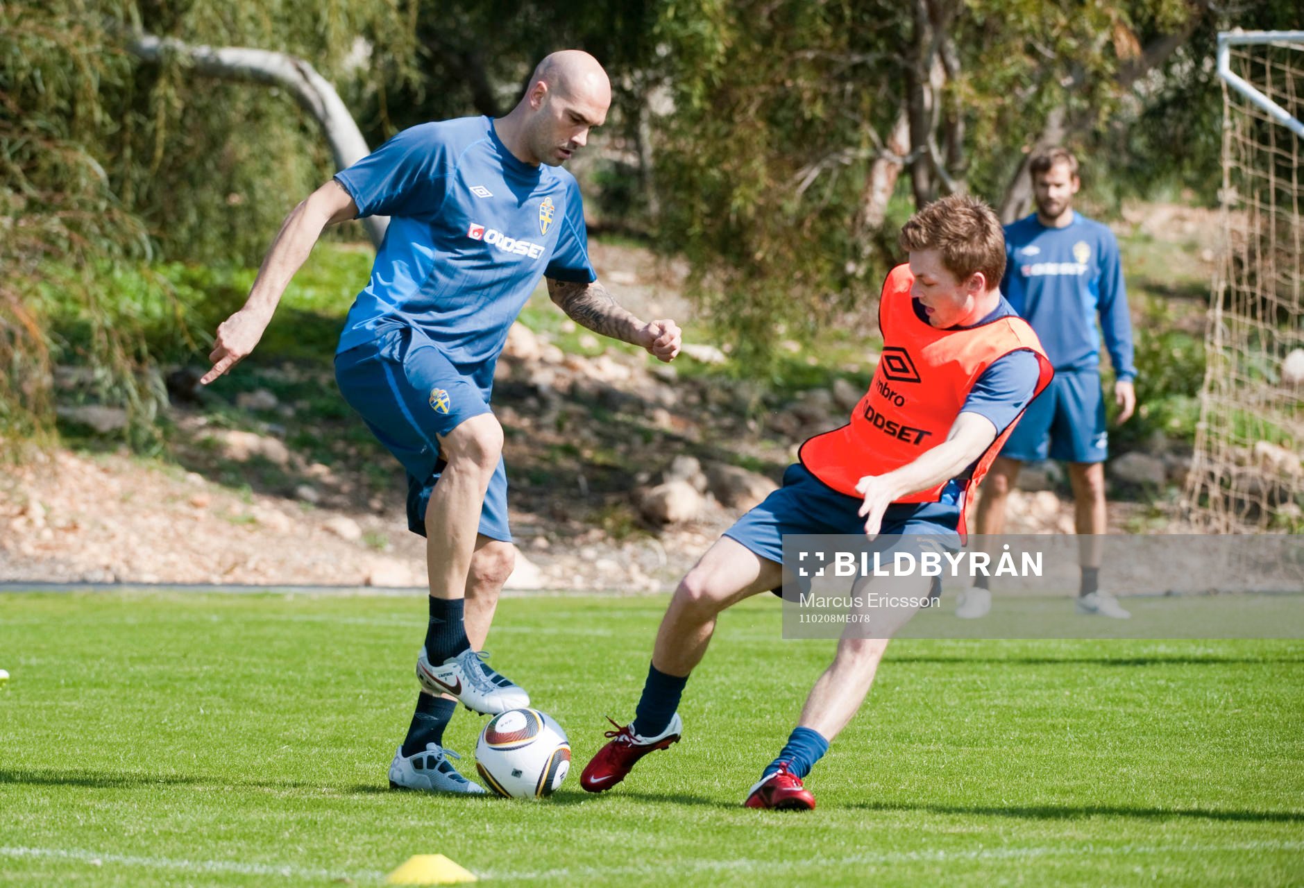 Daniel Majstorovic och Sebastian Larsson