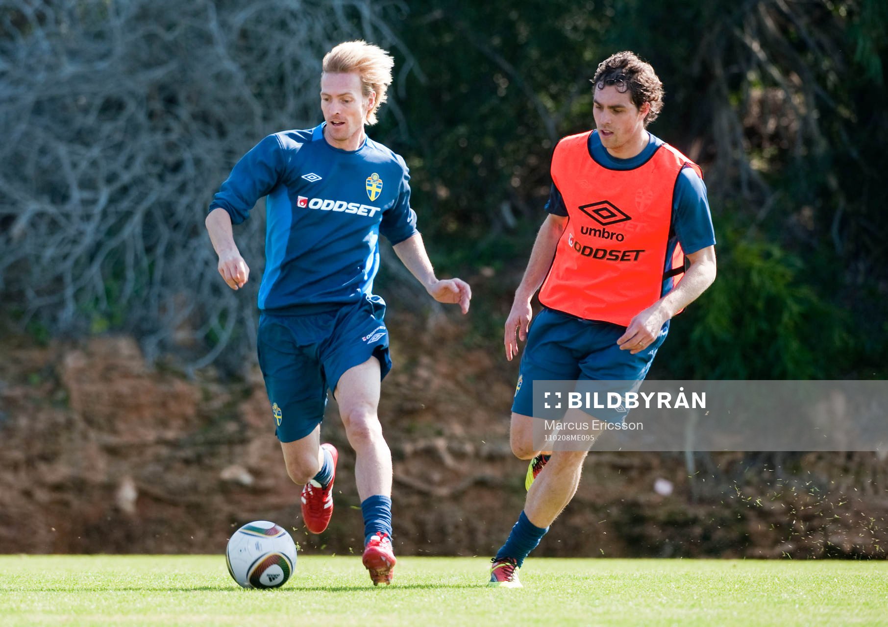Christian Wilhelmsson och Johan Elmander