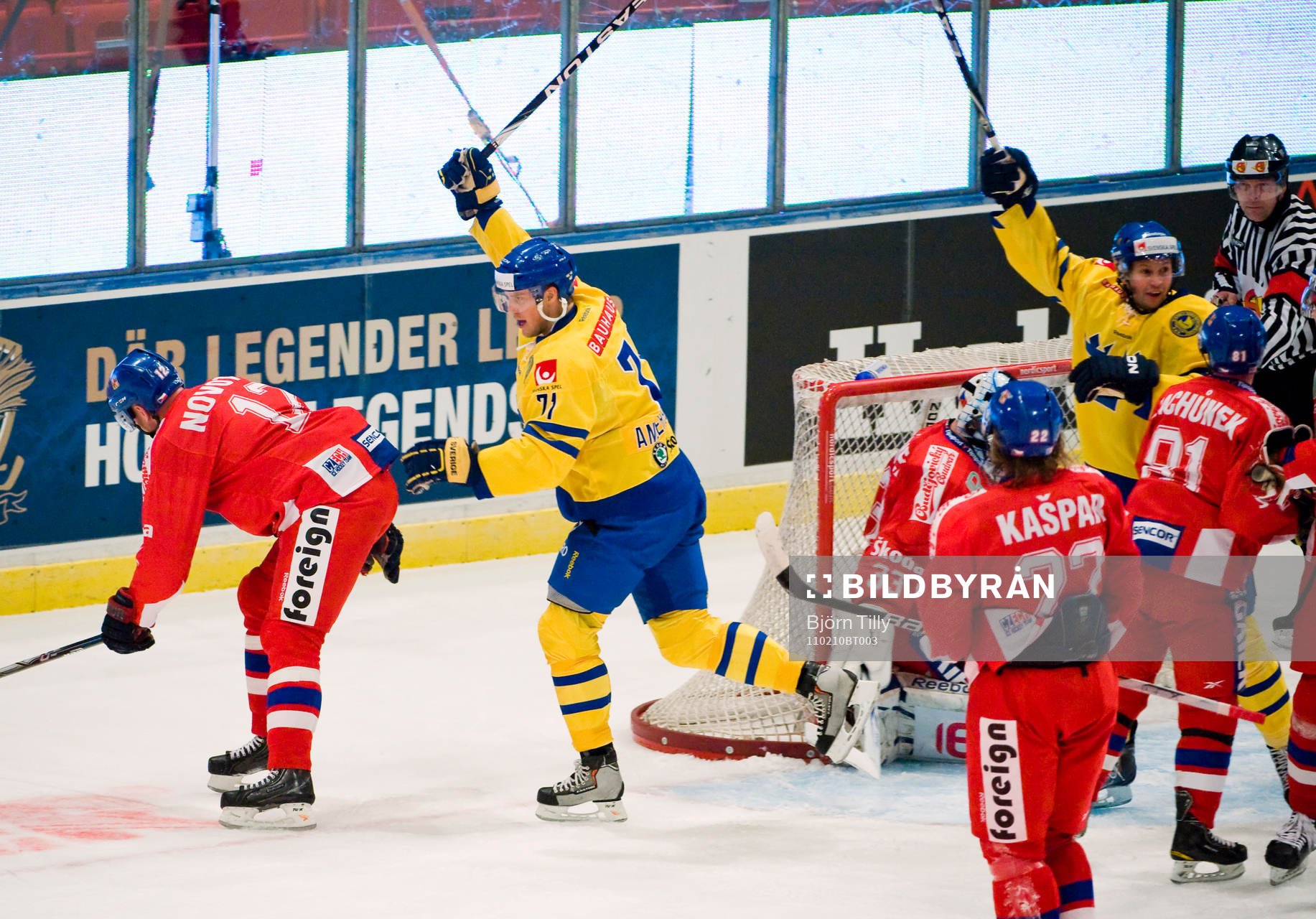 Jonas Andersson och Rickard Wallin, Sverige  (Jubel)