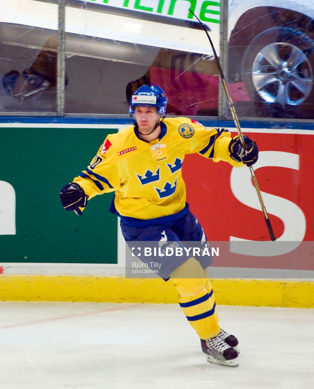Martin Thörnberg, Sverige, jubel