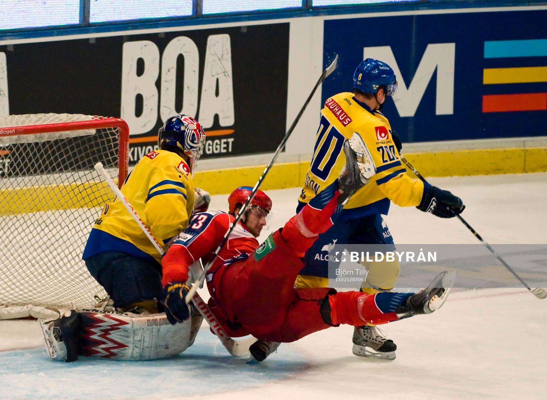 Stefan Liv, målvakt, Sverige, Alexander Glukhov, Ryssland