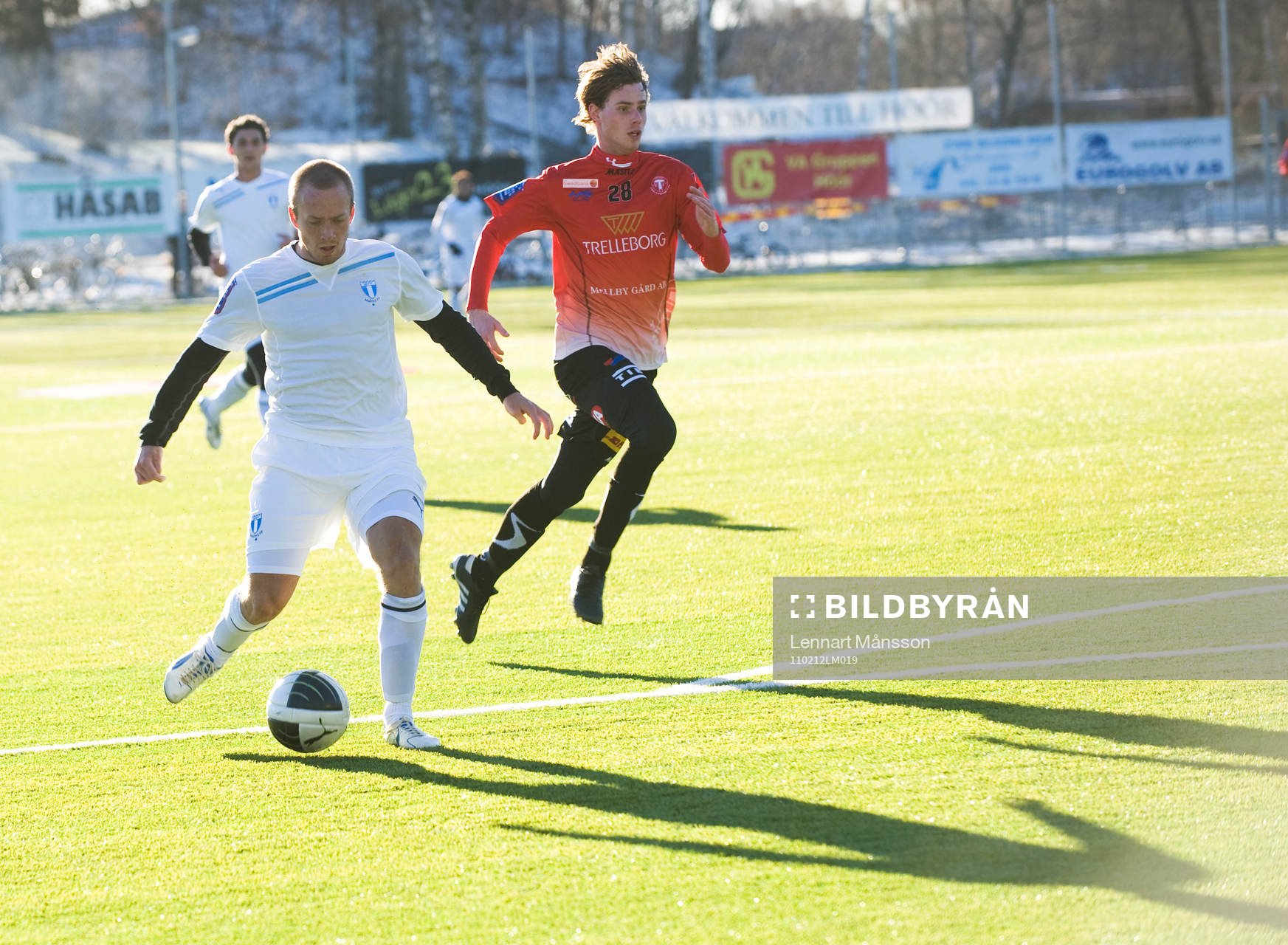 1-0 Daniel Larsson, Malmö, Tobias Mattsson, Trelleborg,