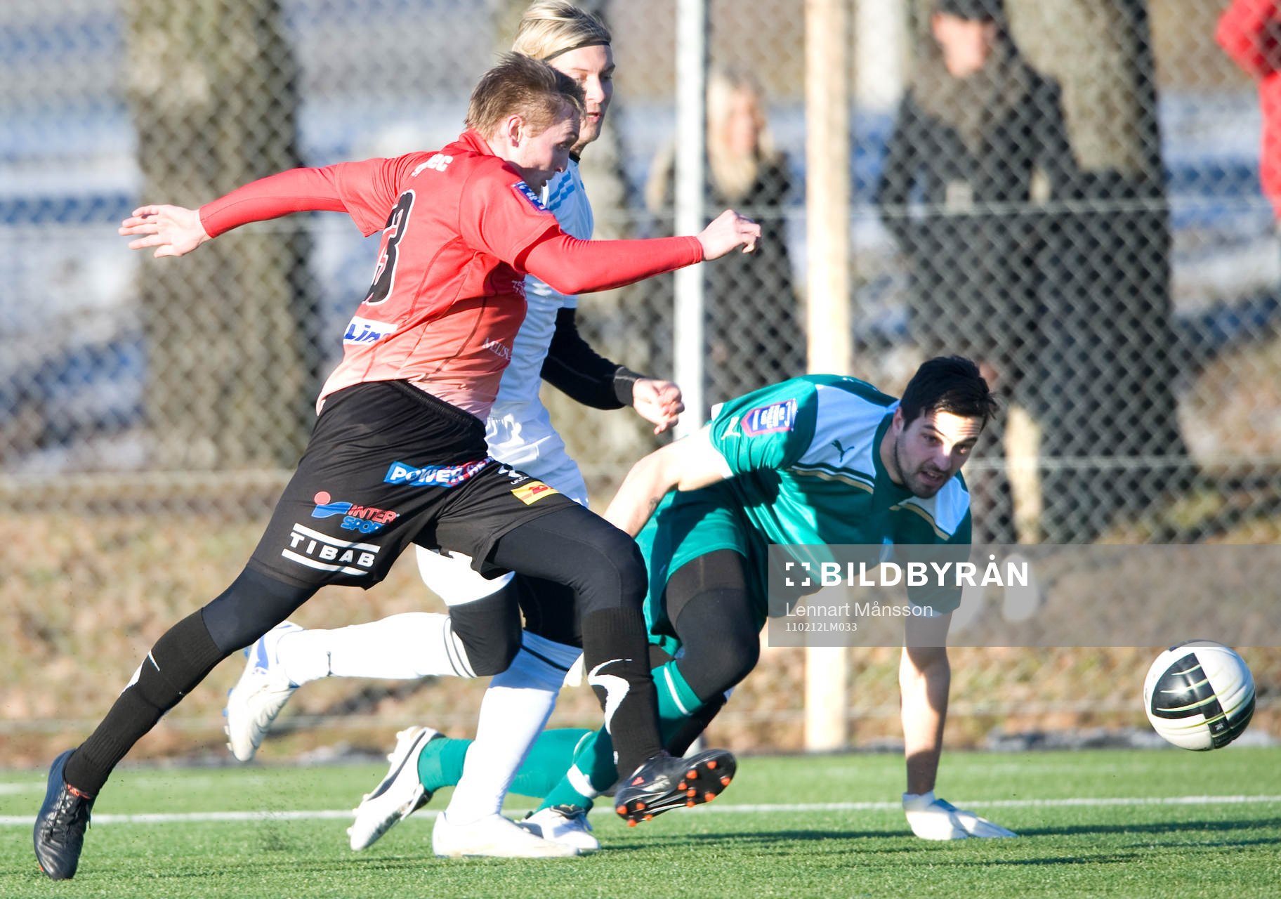 1-2 Fredrik Jensen, Trelleborg, som överlistar Dusan