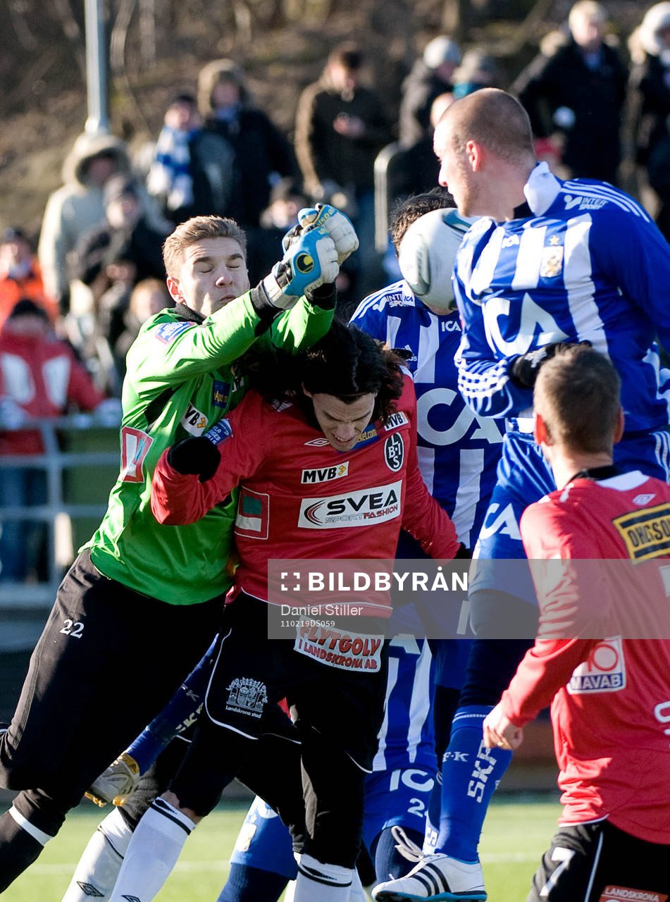 Mirza Selimovic, målvakt Landskrona