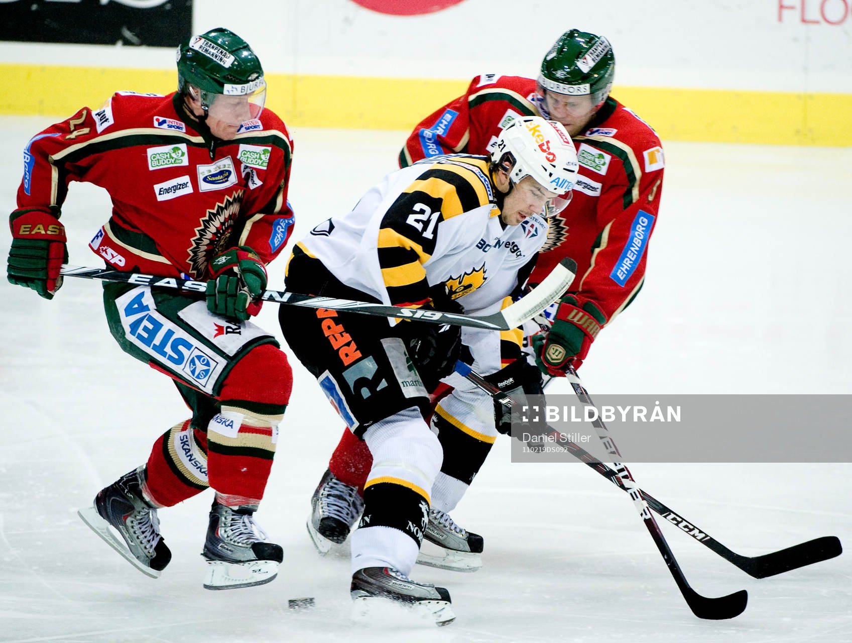 Niklas Andersson, Christian Bäckman, Frölunda, Jimmie