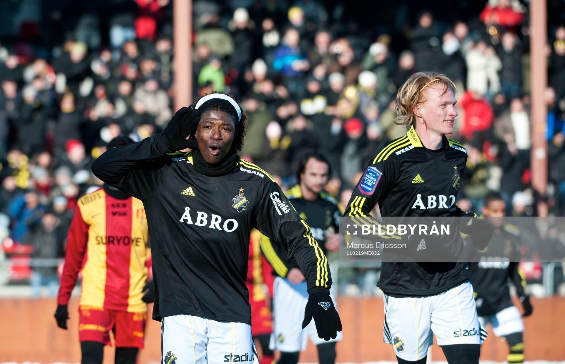 Mohamed Bangura, AIK, jubel