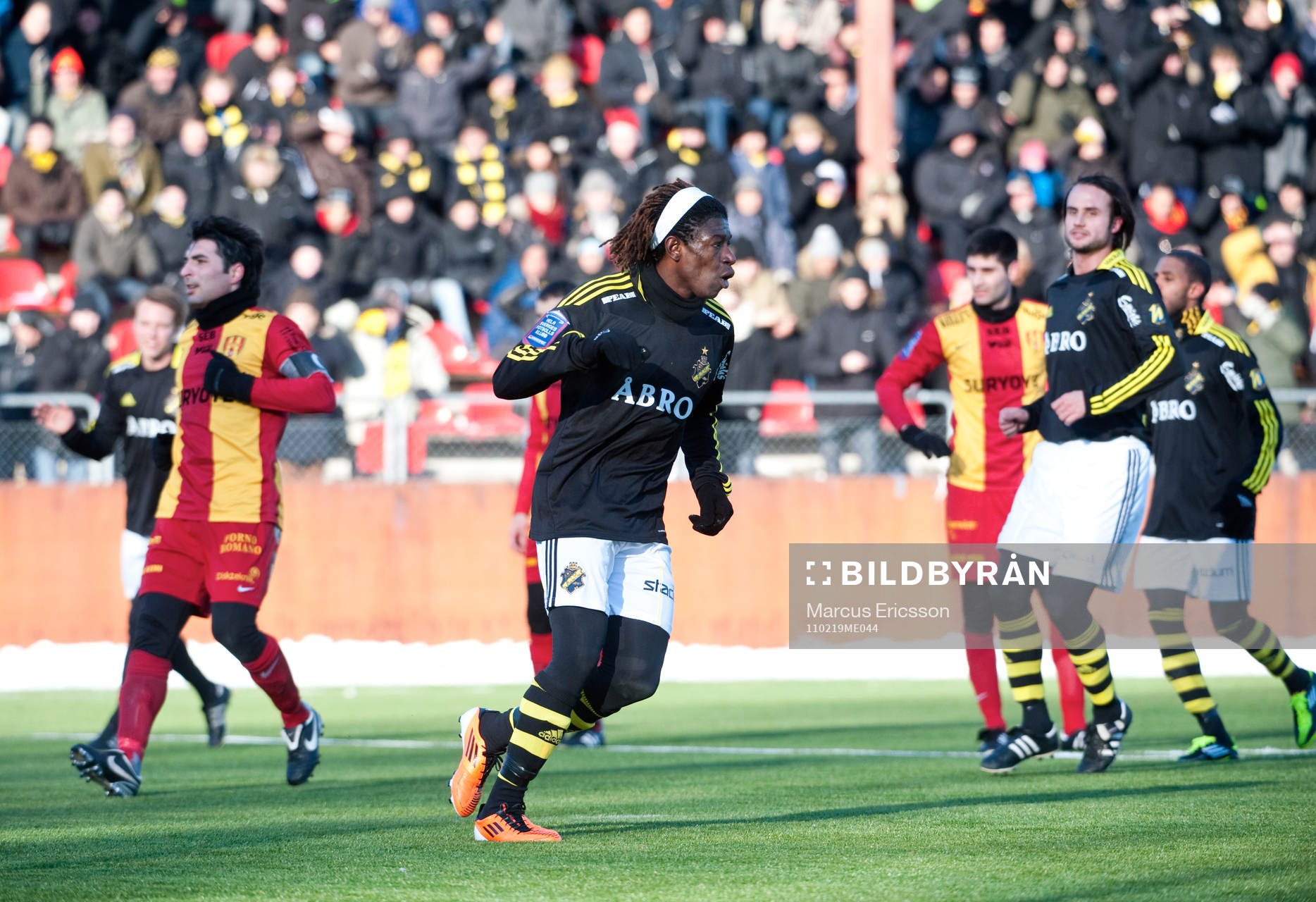 Mohamed Bangura, AIK jubel
