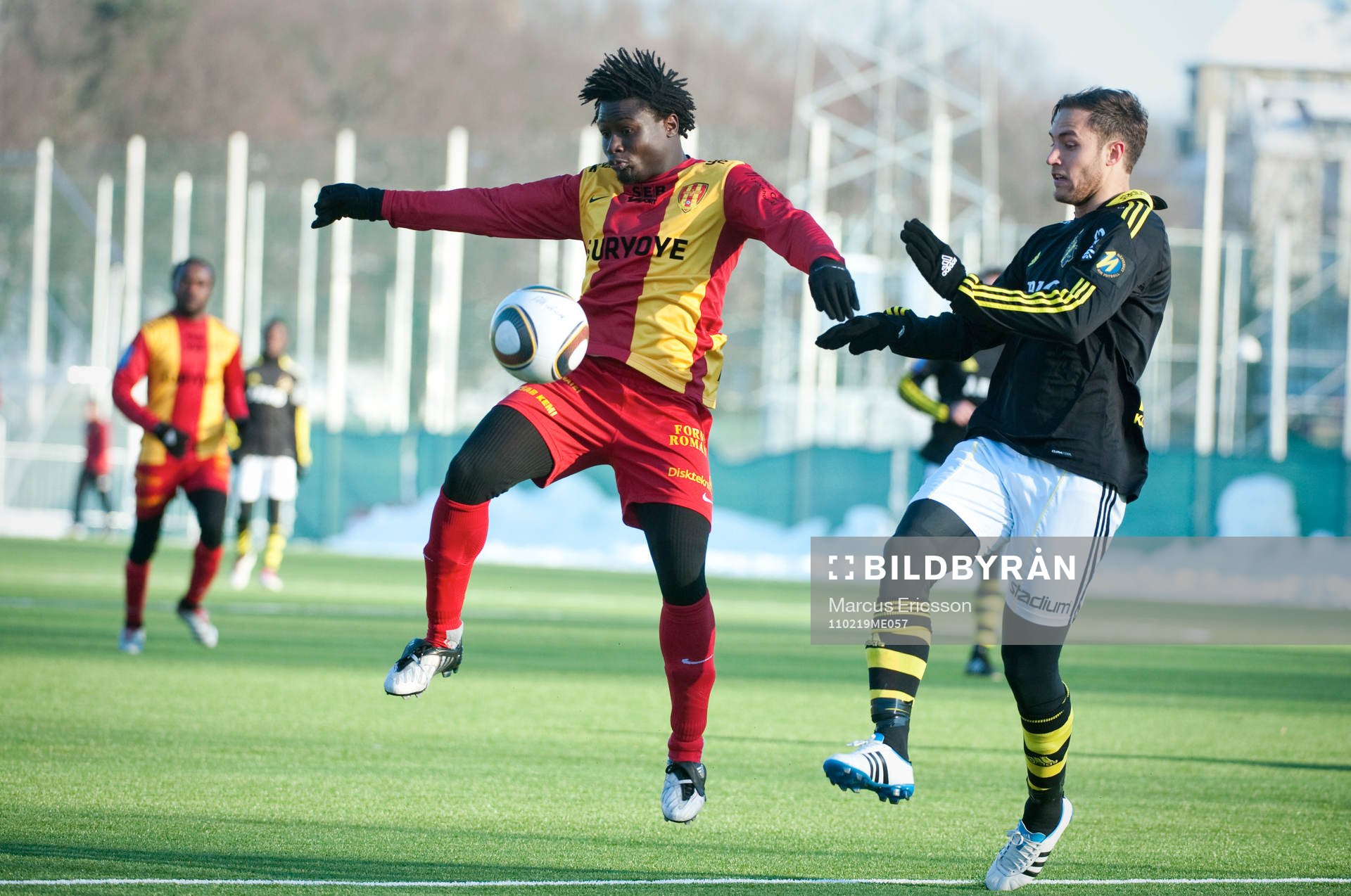 Obi Etie, Syrianska och Niklas Backman, AIK