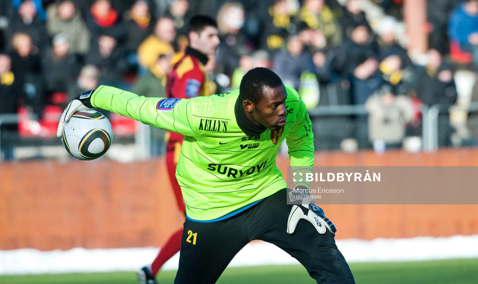 Dwayne Miller, målvakt Syrianska