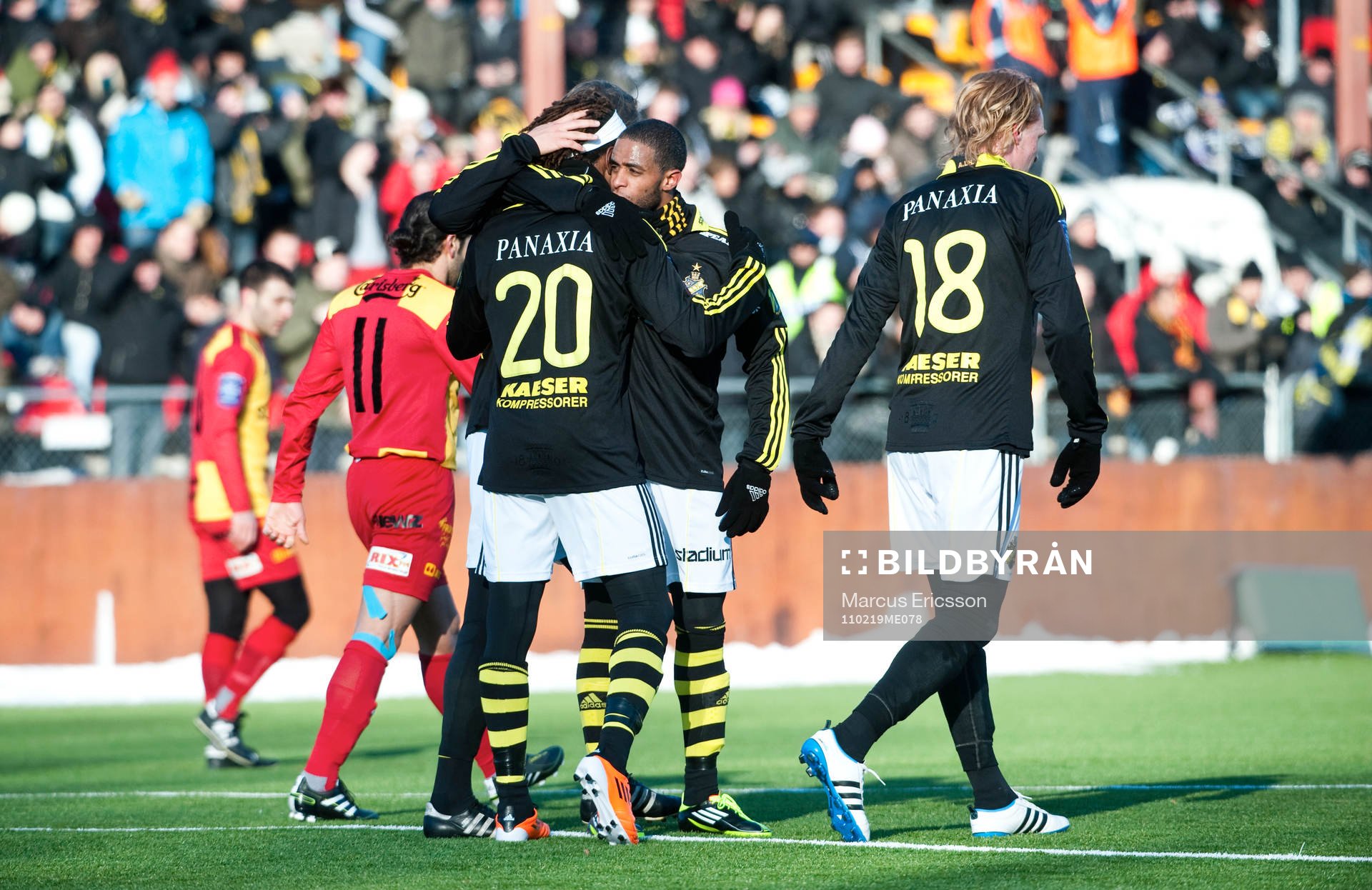 Mohamed Bangura, AIK kramas om, jubel