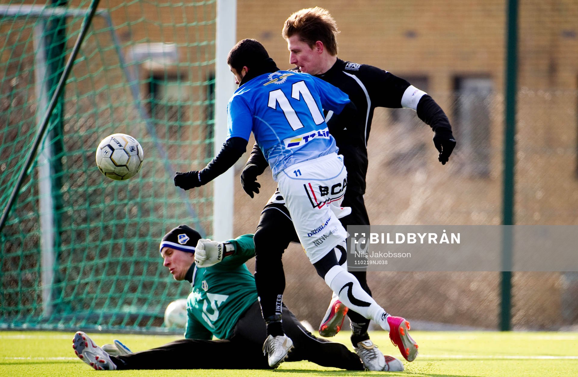Thiago, Trelleborg, gör mål