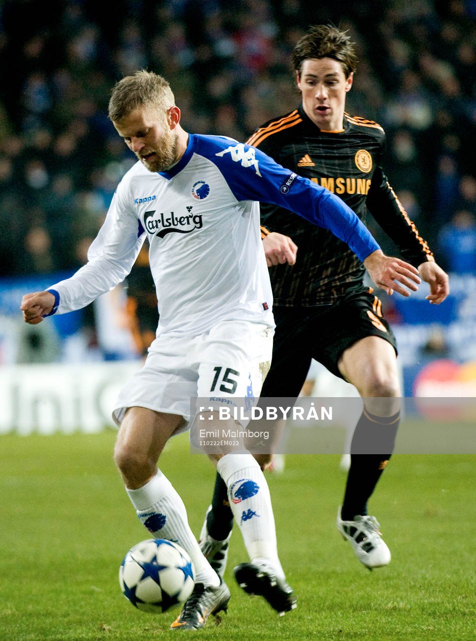 Mikael Antonsson, Köpenhamn och Fernando Torres, Chelsea