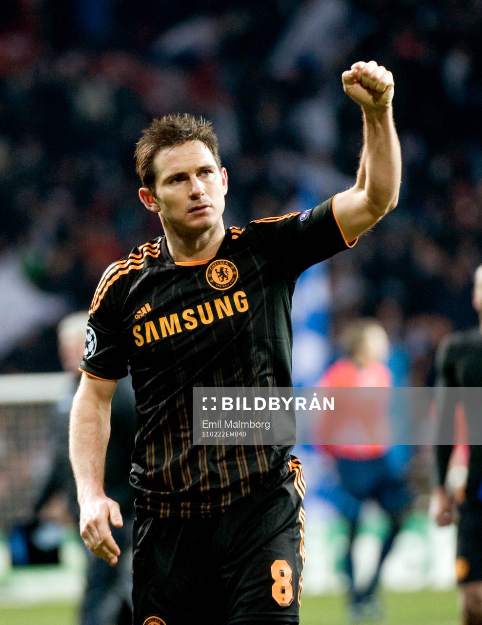 Frank Lampard, Chelsea. Jubel