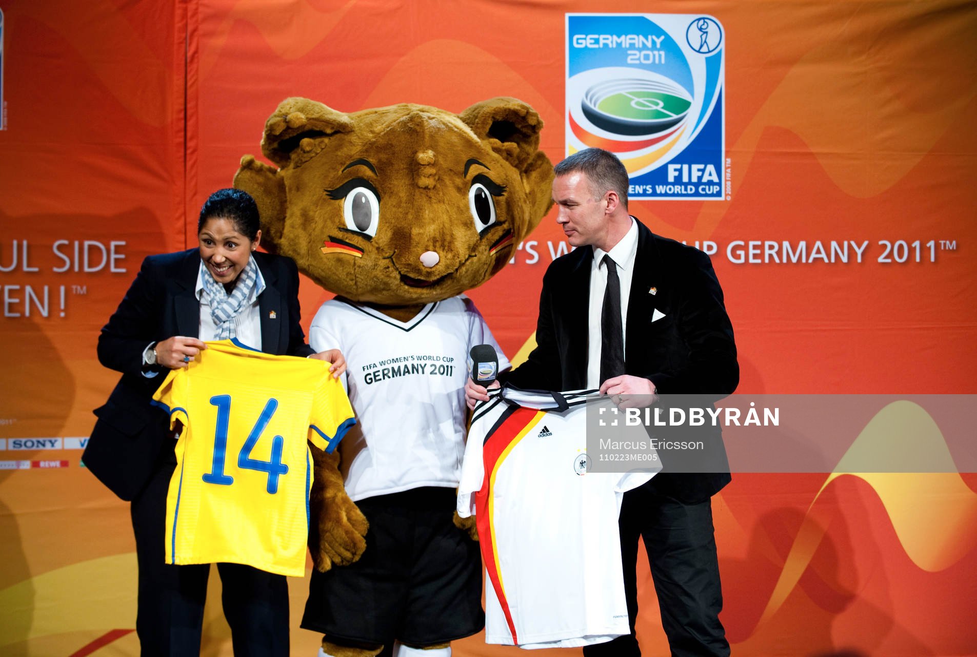  Fifa Official Countdown Event inför Dam Fotbolls VM i Tyskland.