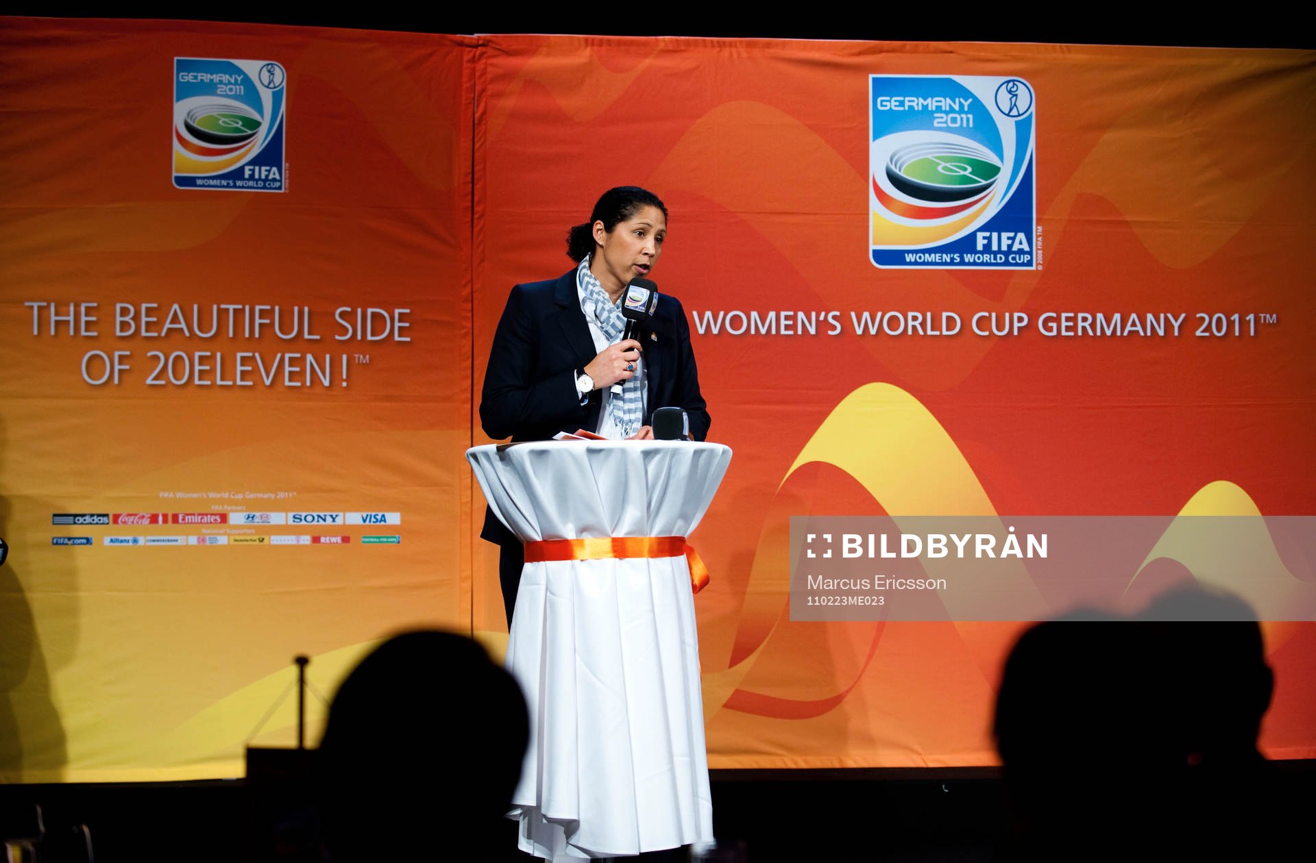  Fifa Official Countdown Event inför Dam Fotbolls VM i Tyskland.