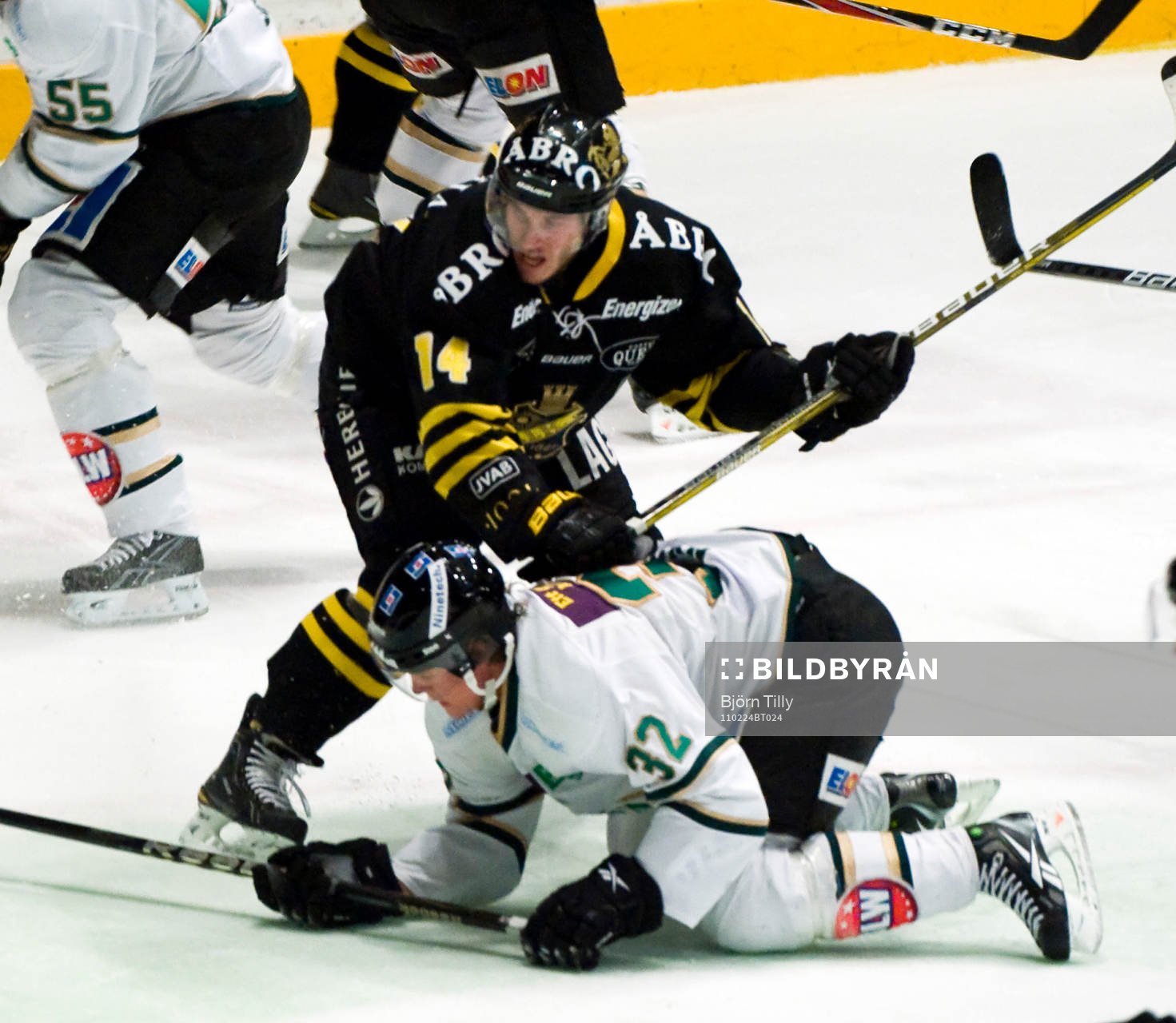 Daniel Rudslätt, AIK och Magnus Nygren, Färjestad