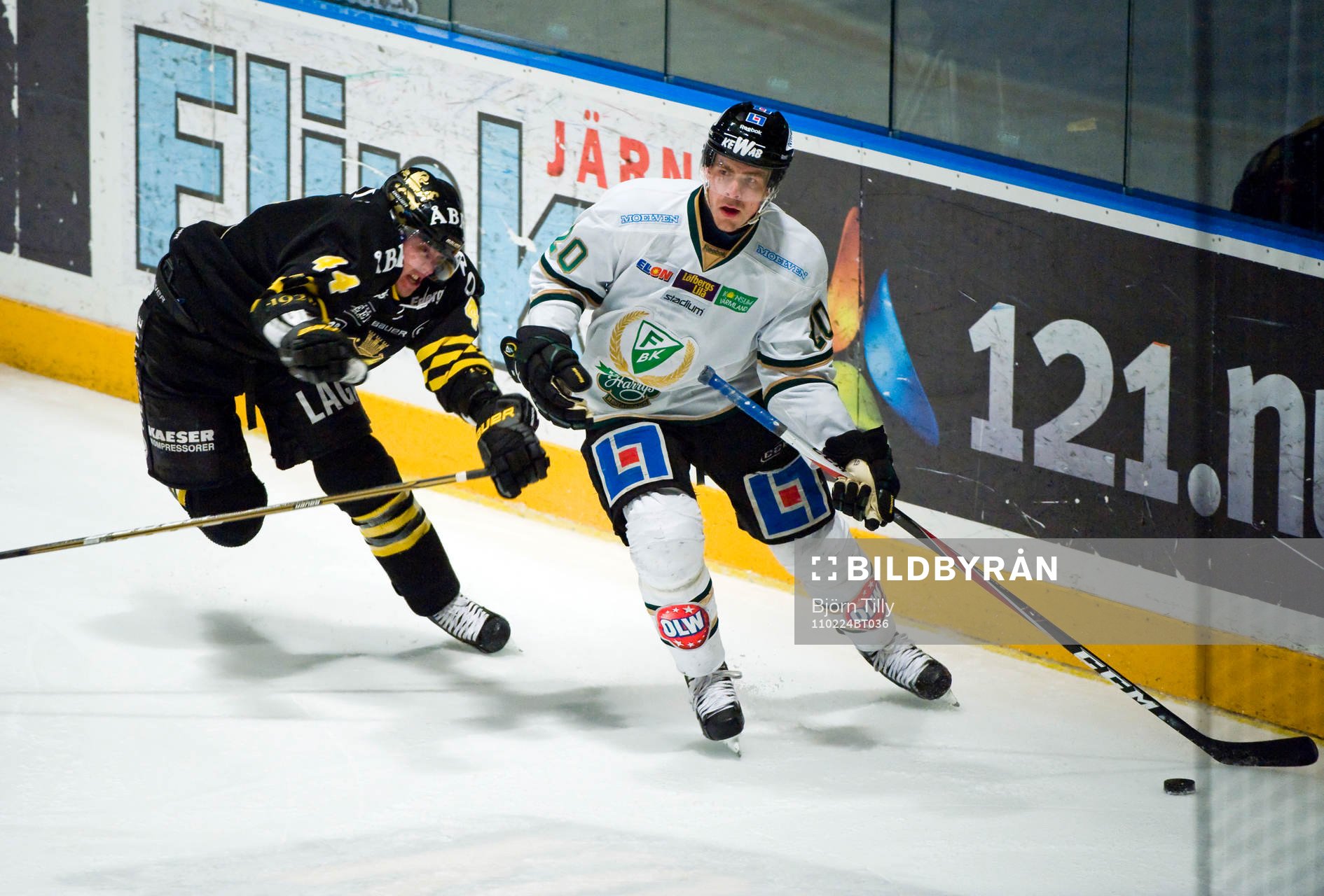 Josh MacNevin, AIK och Anders Bastiansen, Färjestad