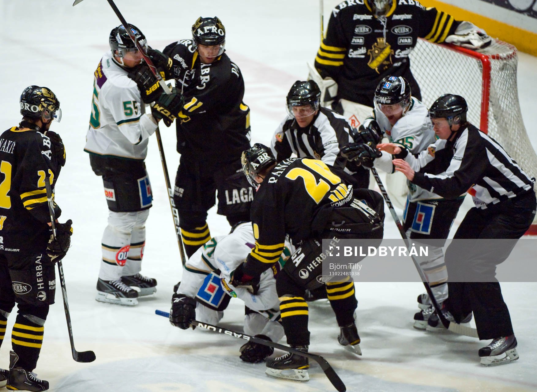 Daniel Bång, AIK och Christian Berglund, Färjestad