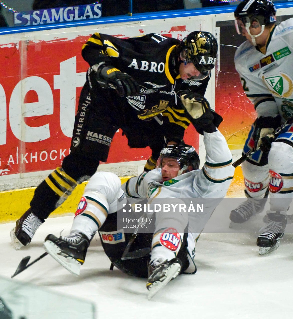 Josh MacNevin, AIK och Jonas Frögren, Färjestad
