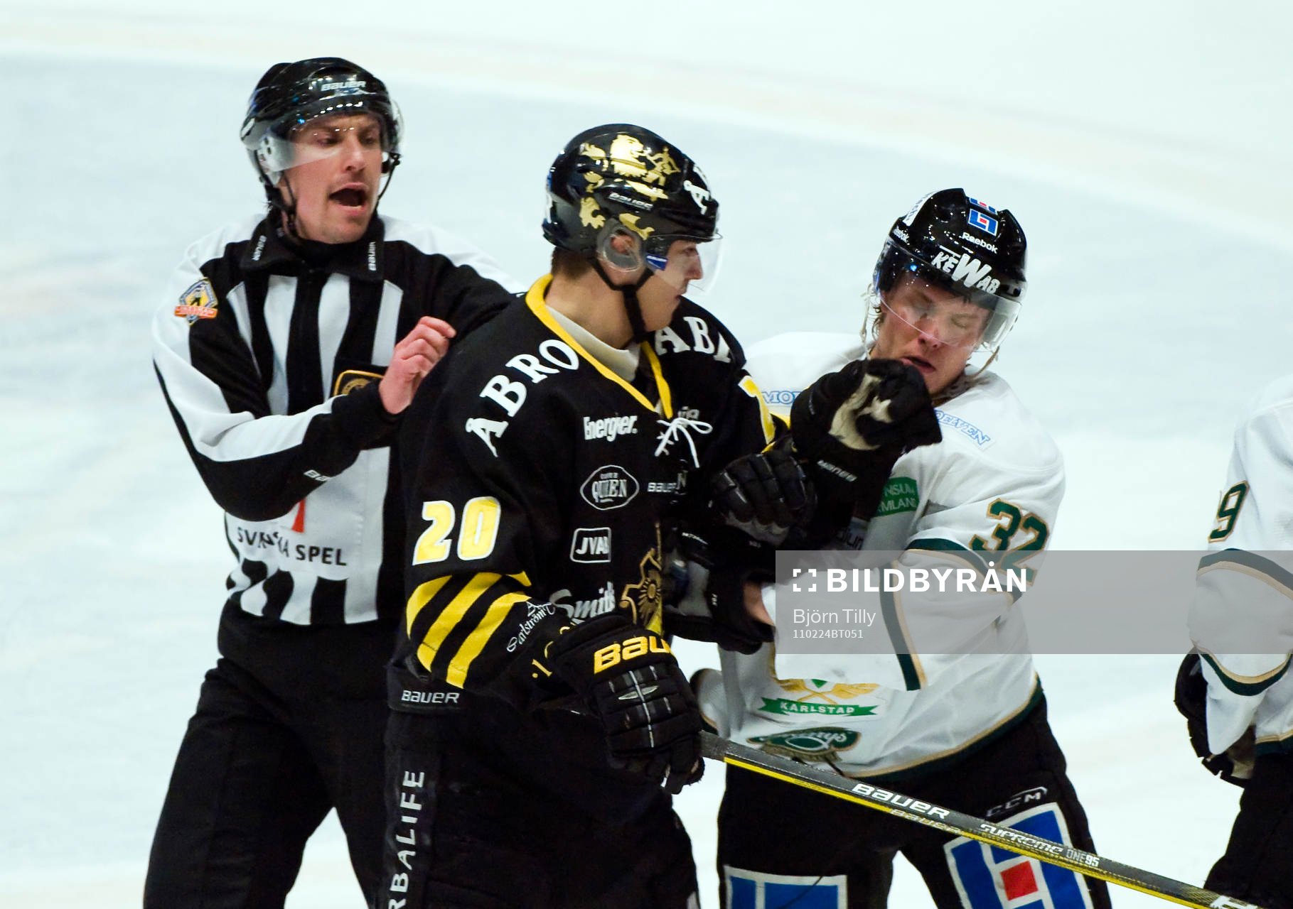 Daniel Bång, AIK och Magnus Nygren, Färjestad