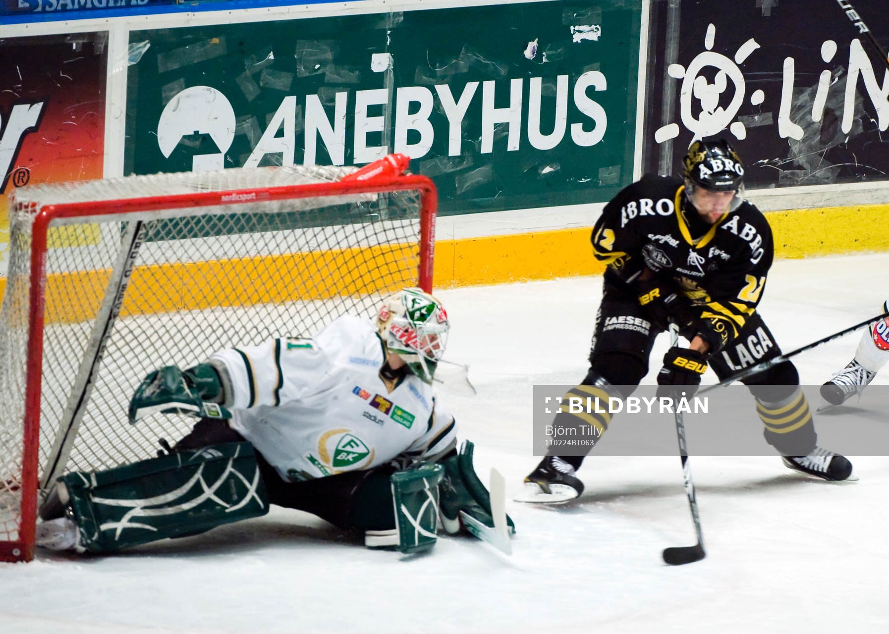 Cristopher Nihlstorp, målvakt, Färjestad och Richard