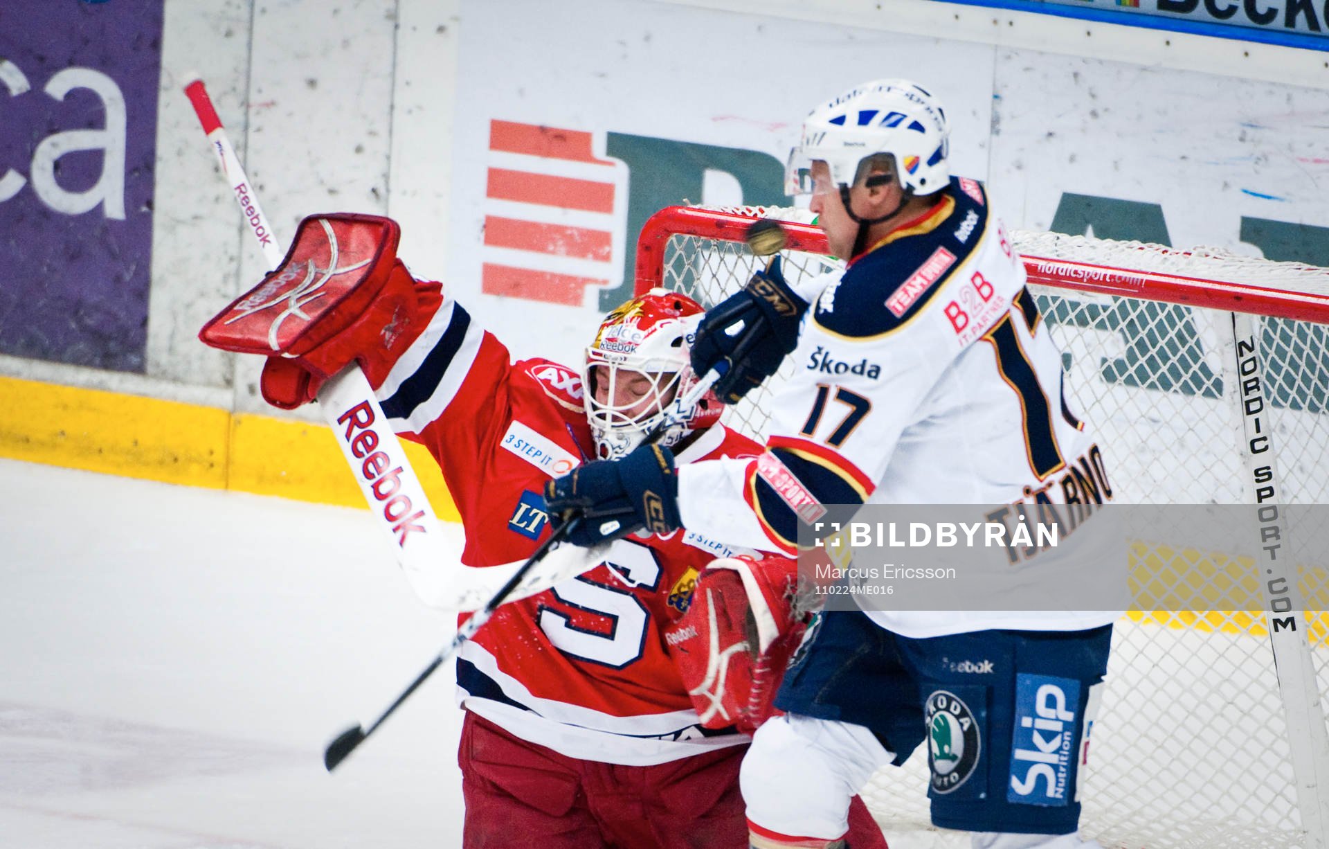 Pontus Sjögren, målvatk Södertälje och Mathias