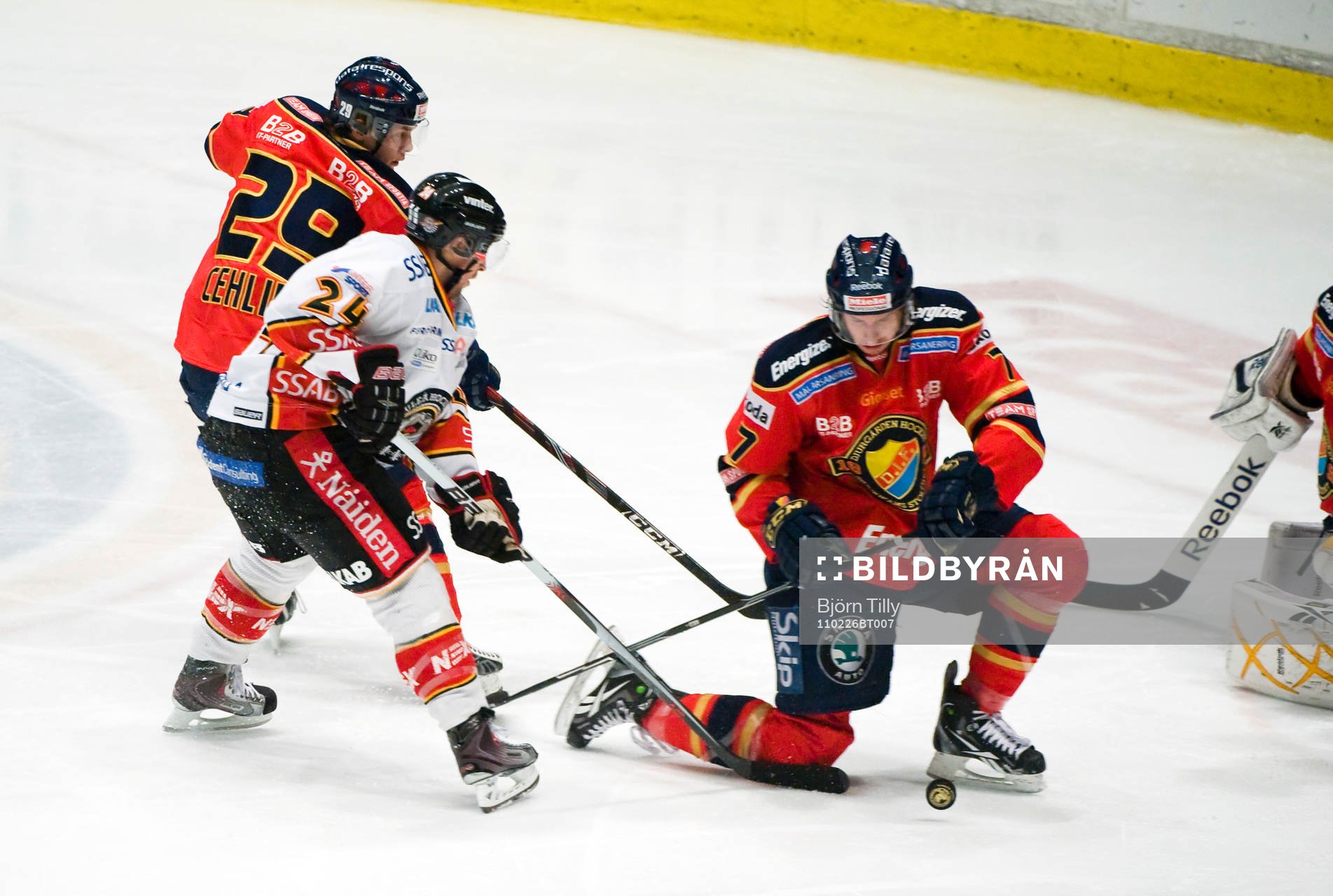 Patrick Cehlin, Djurgården, Cam Abbott, Luleå och Andreas